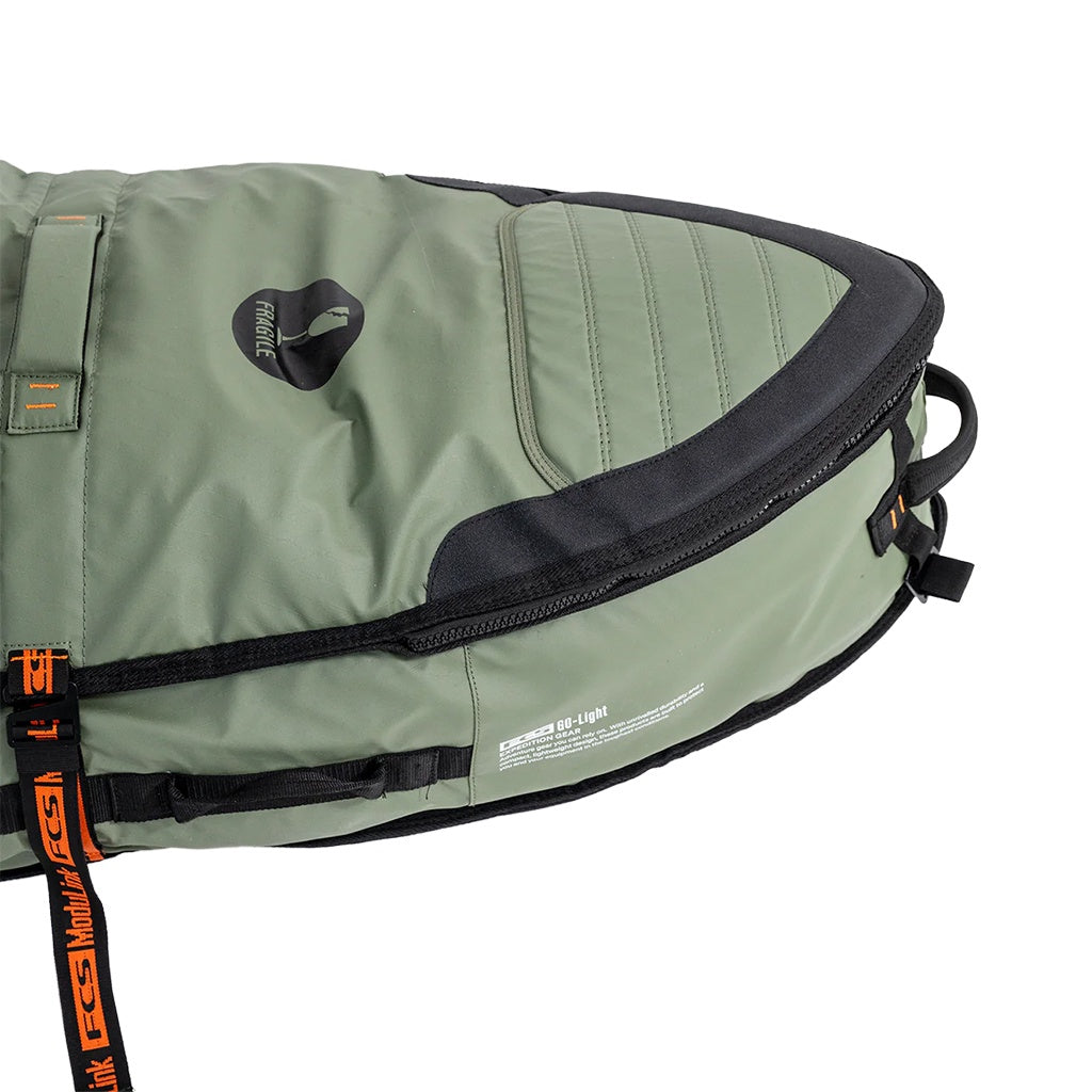 FCS | 7'6" GO-Light Travel 2 Mid-Length Surfboard Cover