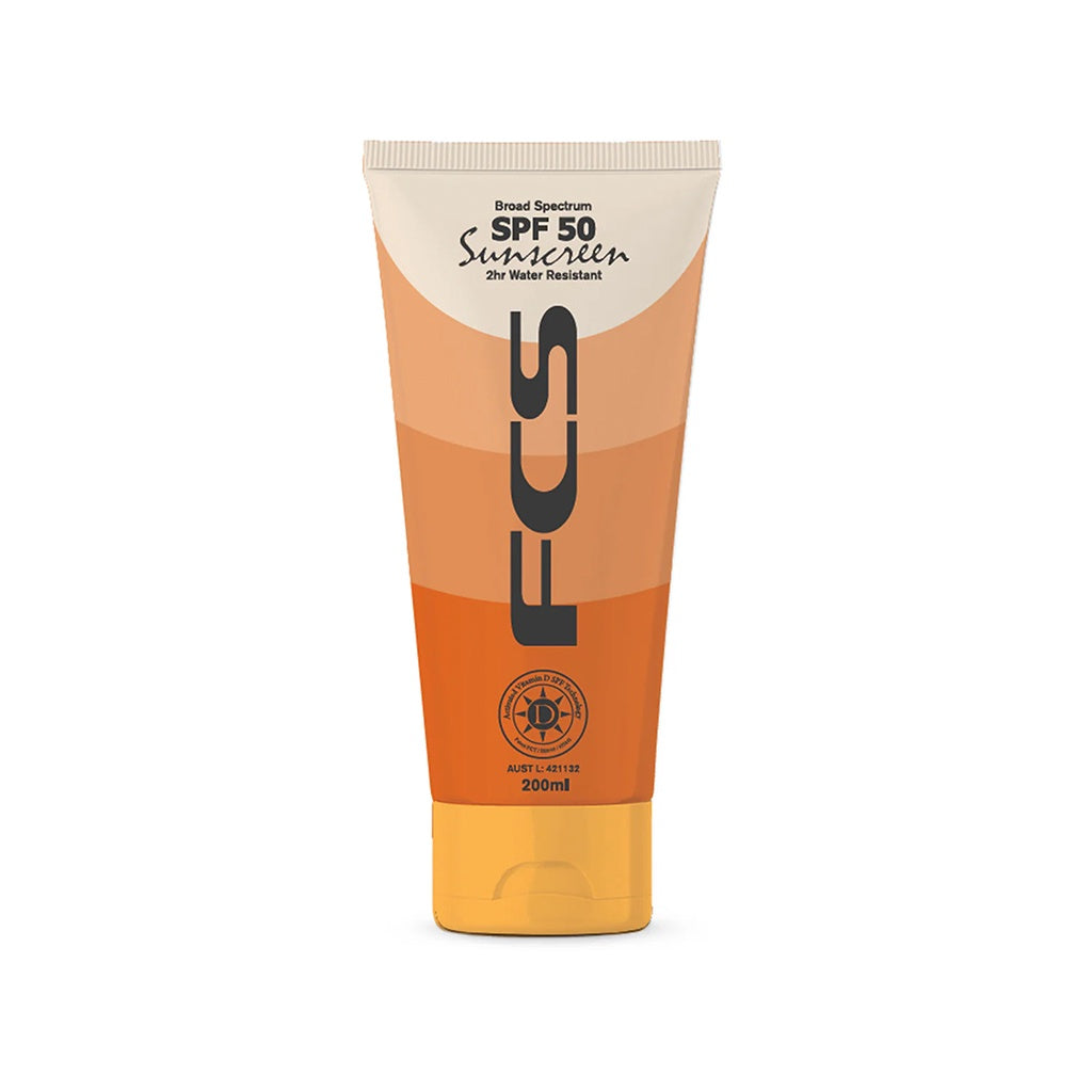 FCS | Broad Spectrum SPF50 Water Resistant Sunscreen Lotion. 200ml