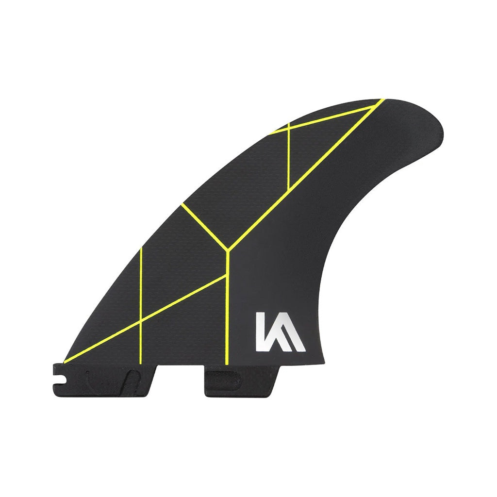 FCS2 x Kolohe Andino | KA Accelerator PC Grom / X-Small Tri Fin Set. Black / Acid