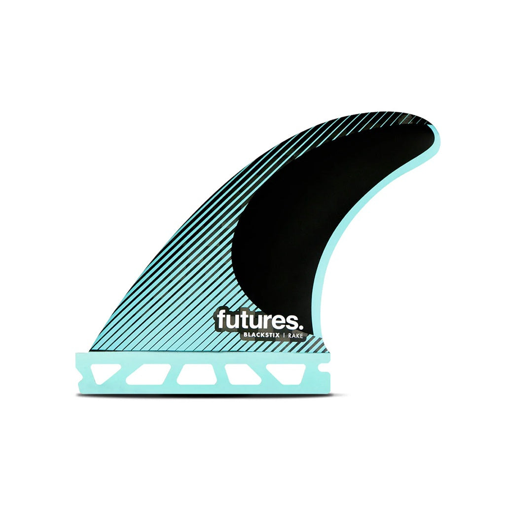 Futures | Blackstix Rake R3 Grom / X-Small Tri Fin Set. Blue