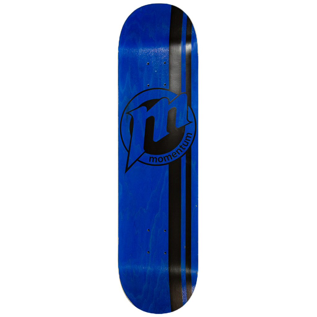 Momentum | Circle Logo Rock Maple Skateboard Deck. 7.75" x 31.25"