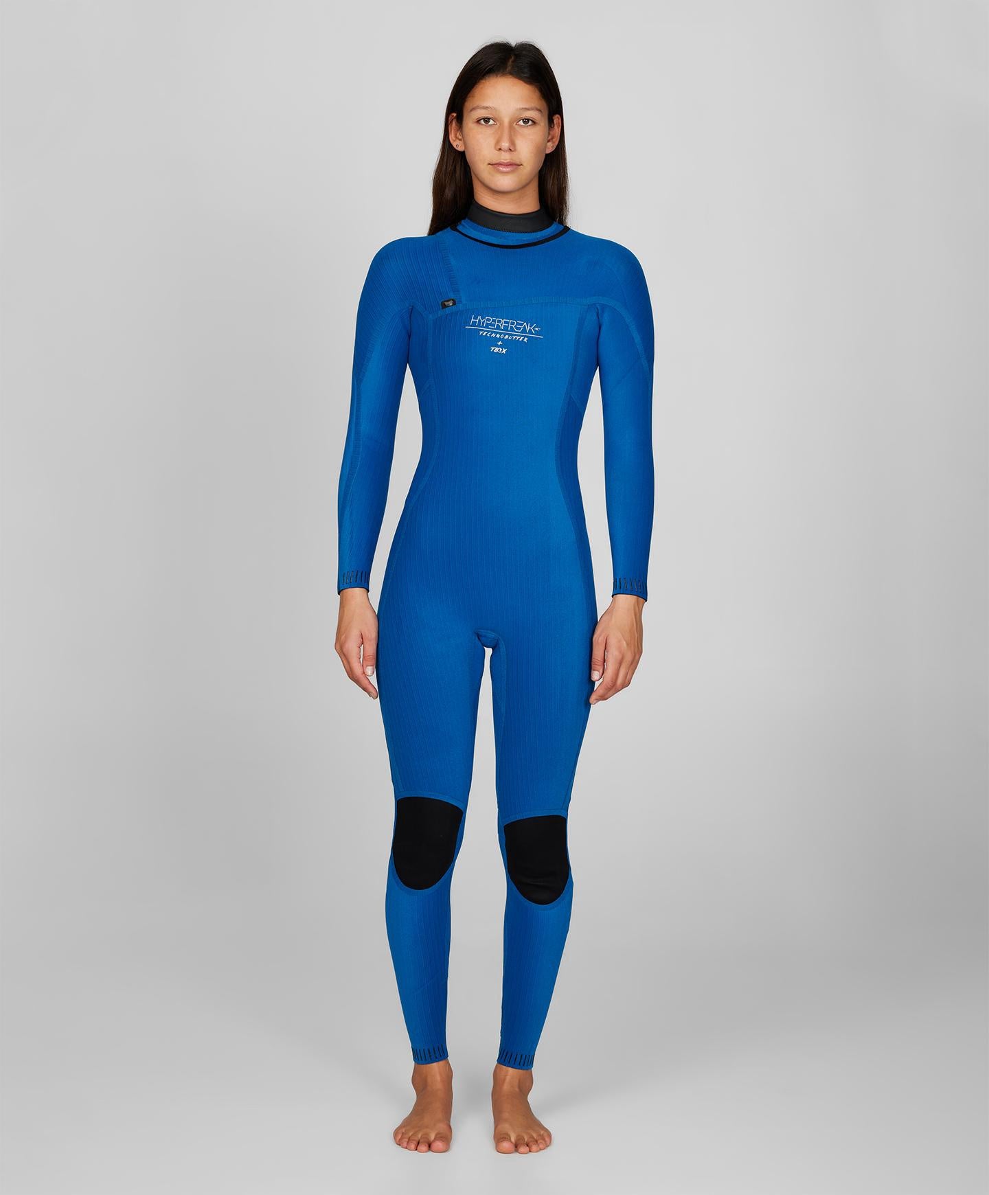O'NEILL | LADIES HYPERFREAK CHEST ZIP 3/2MM FULL STEAMER. STORM RIDER