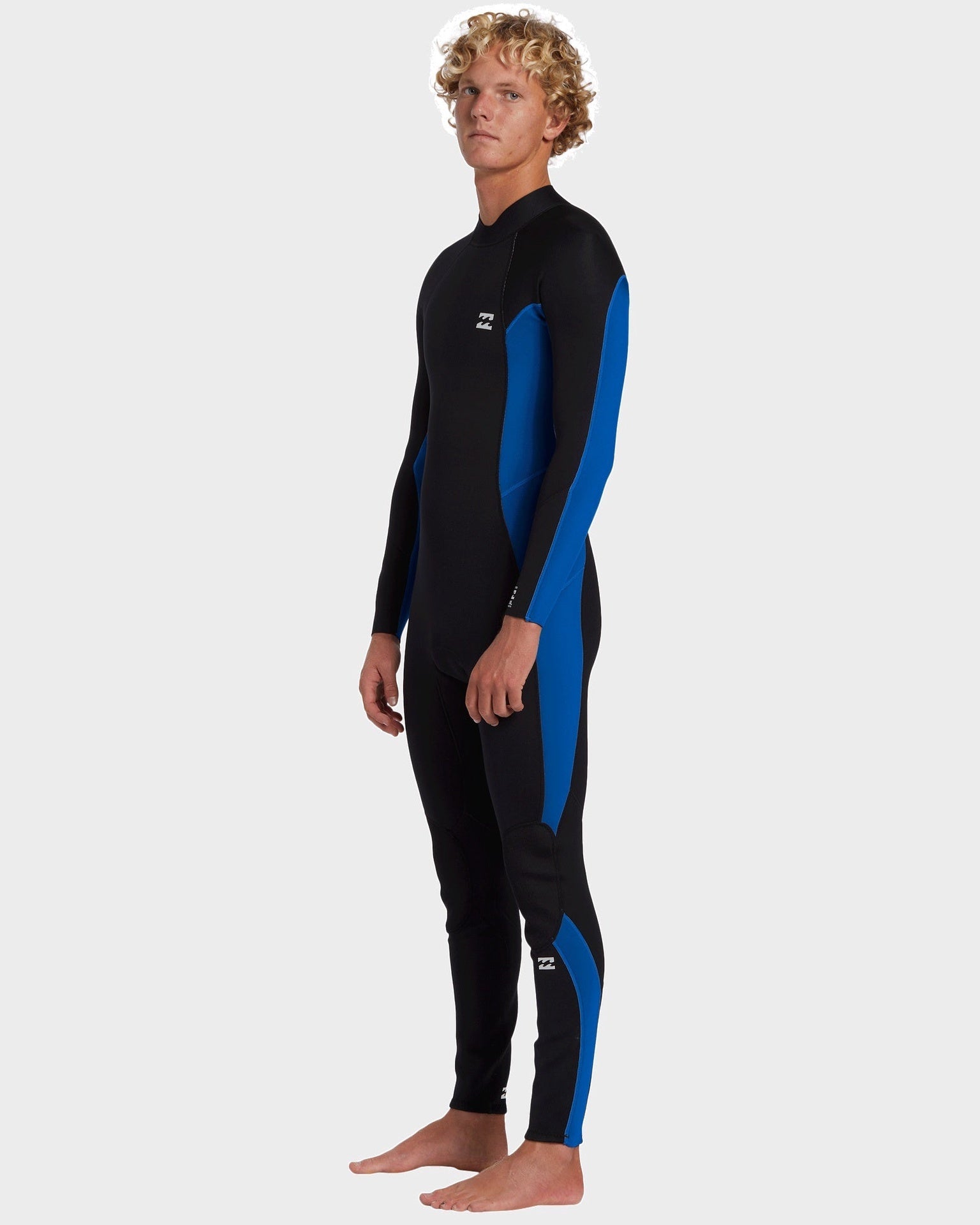 Billabong | Foil 3/2mm GBS Back Zip Steamer Full Suit Wetsuit. Black
