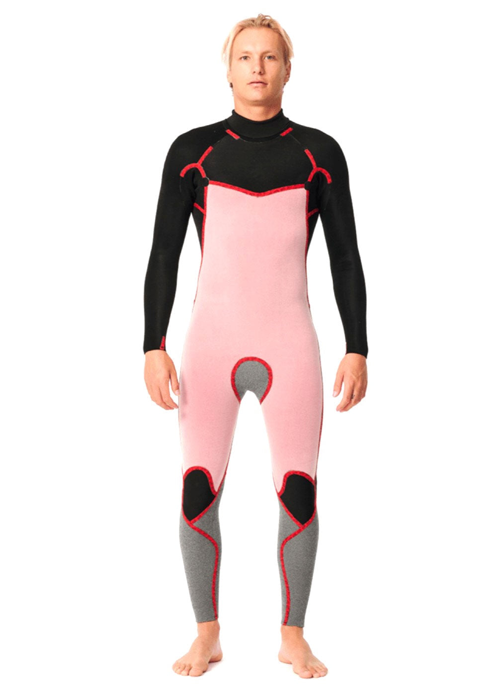 Rip Curl | Dawn Patrol 3/2mm GBS Back Zip Long Sleeve Full Suit Steamer. Black