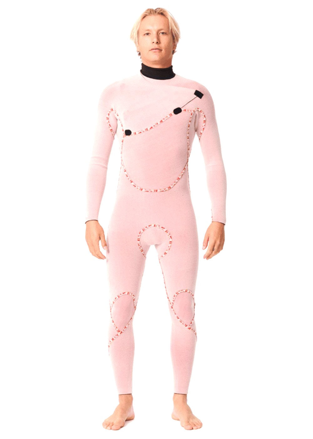 Rip Curl | Flashbomb 3/2mm GBS Zip Free Long Sleeve Full Suit  Steamer Wetsuit. Black