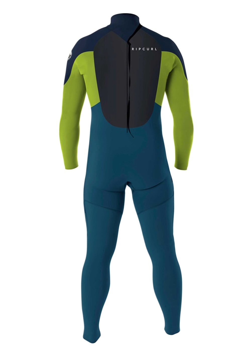 RIP CURL | BOYS OMEGA 3/2MM GB BACK ZIP STEAMER. BLUE