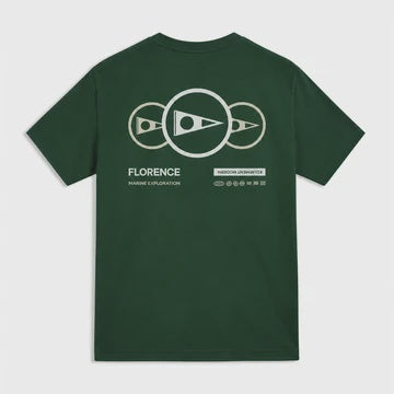 Florence Marine X | FMX Florence Brand Short Sleeve T-Shirt. Sycamore