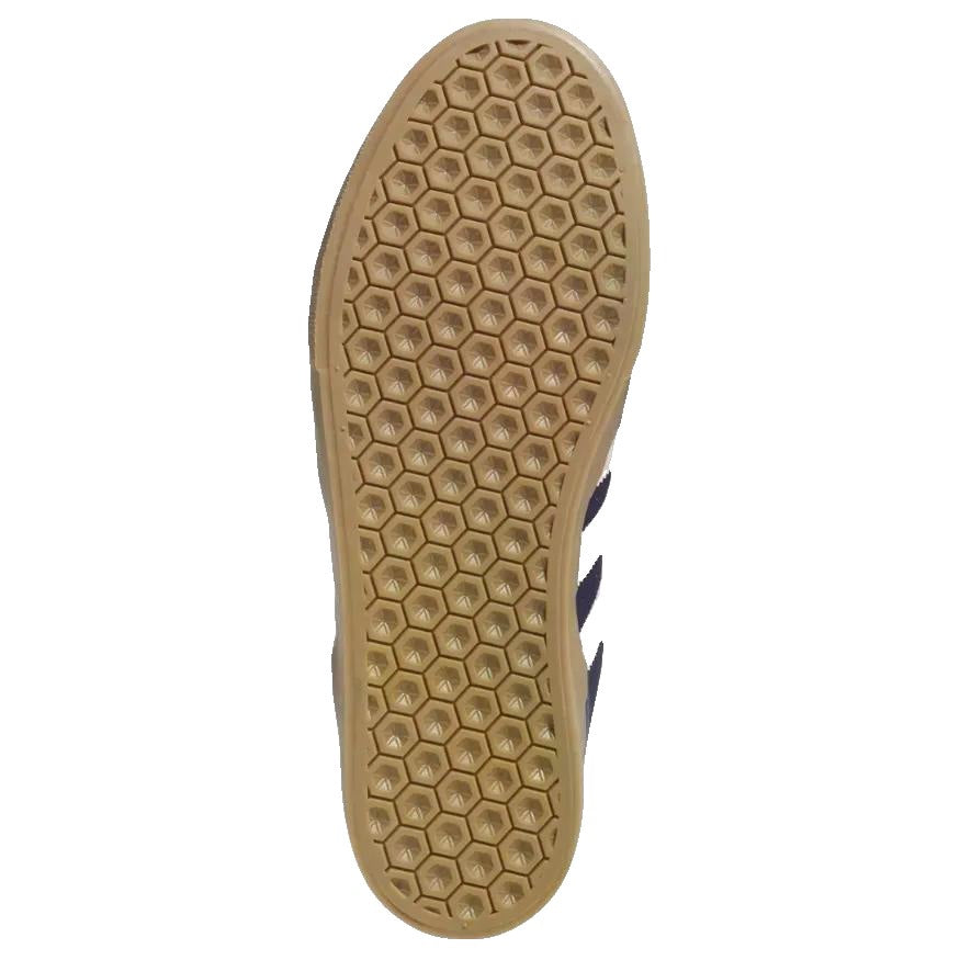Adidas x Dennis Busenitz | Busenitz Vulc II Skate Shoes. Dark Blue / Crystal White / Gum4