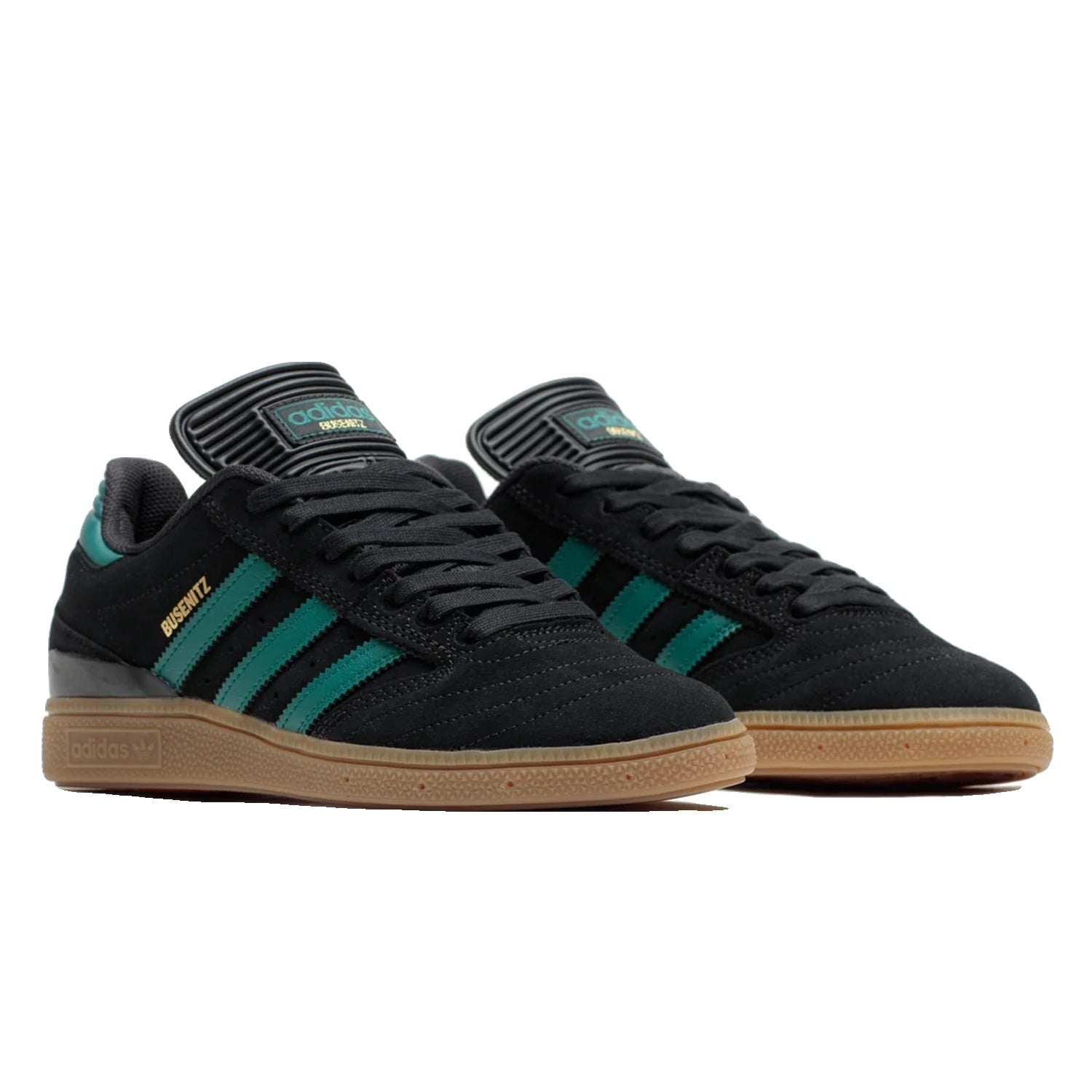 Adidas x Dennis Busenitz | Busenitz Signature Pro Skate Shoes. Black/Green/Gum