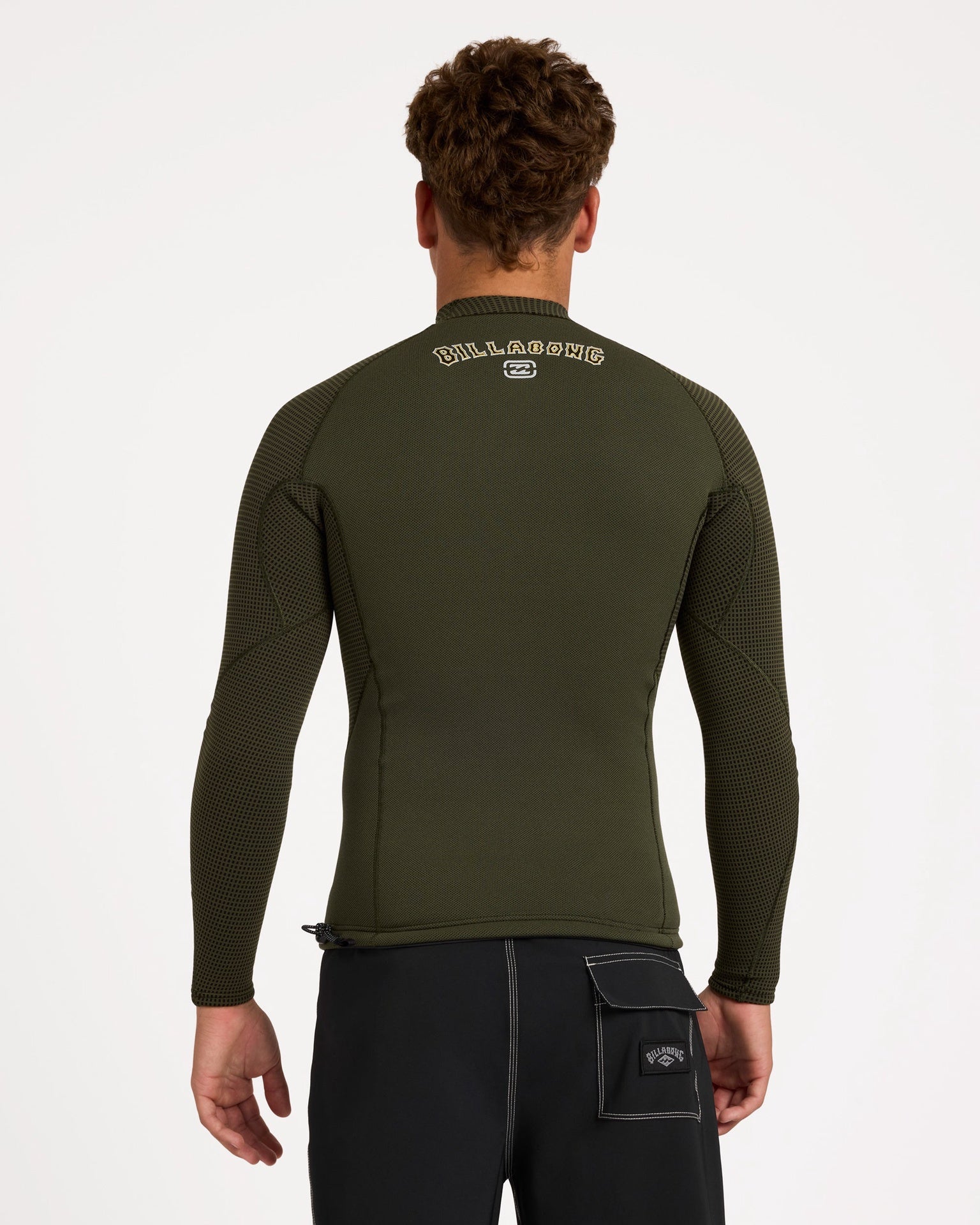 Billabong | Furnace Revo 1/1mm Long Sleeve Wetsuit Jacket. Haleiwa Leaf