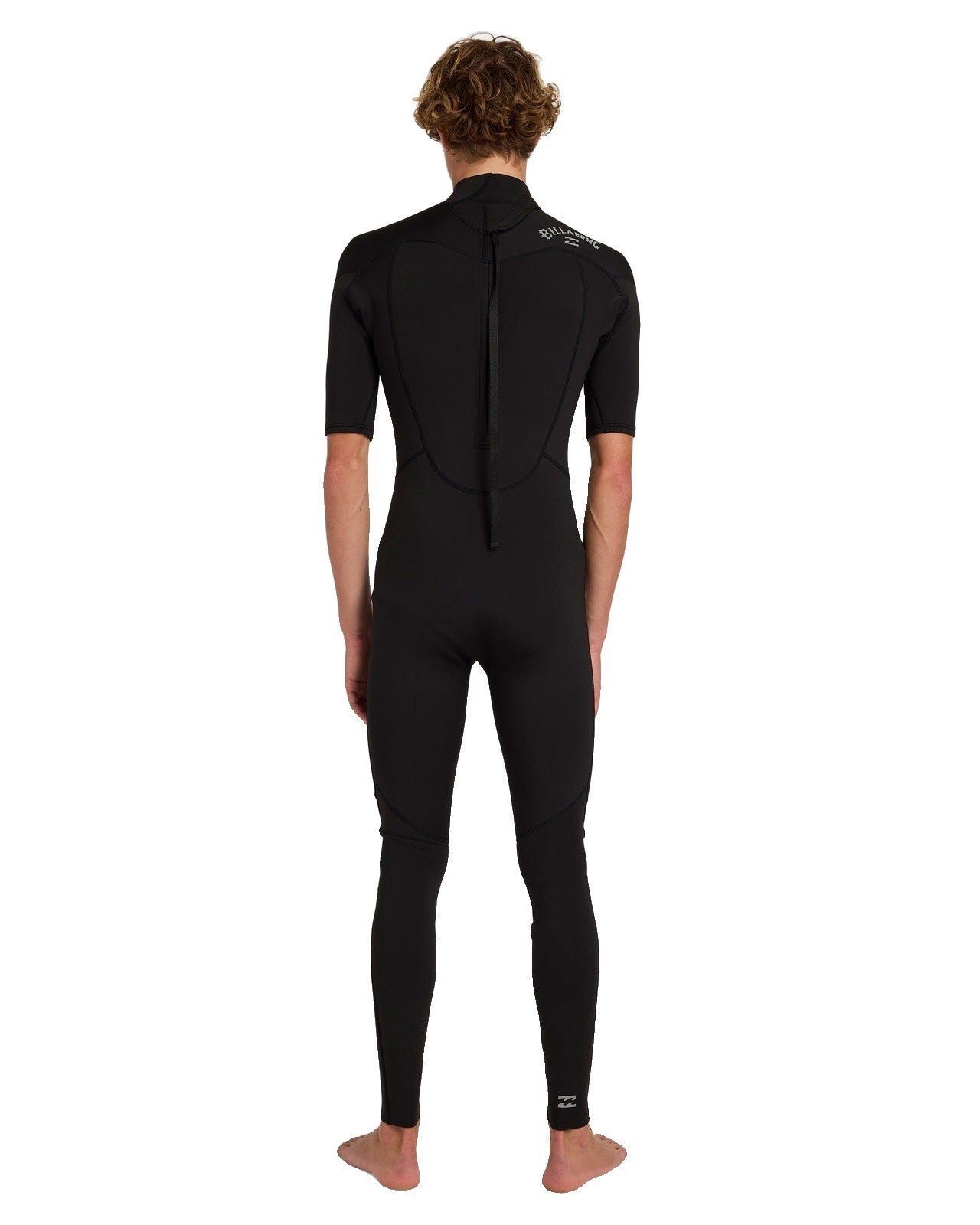 Billabong | Absolute Core 2/2mm Back Zip Short Sleeve Fullsuit Wetsuit. Black