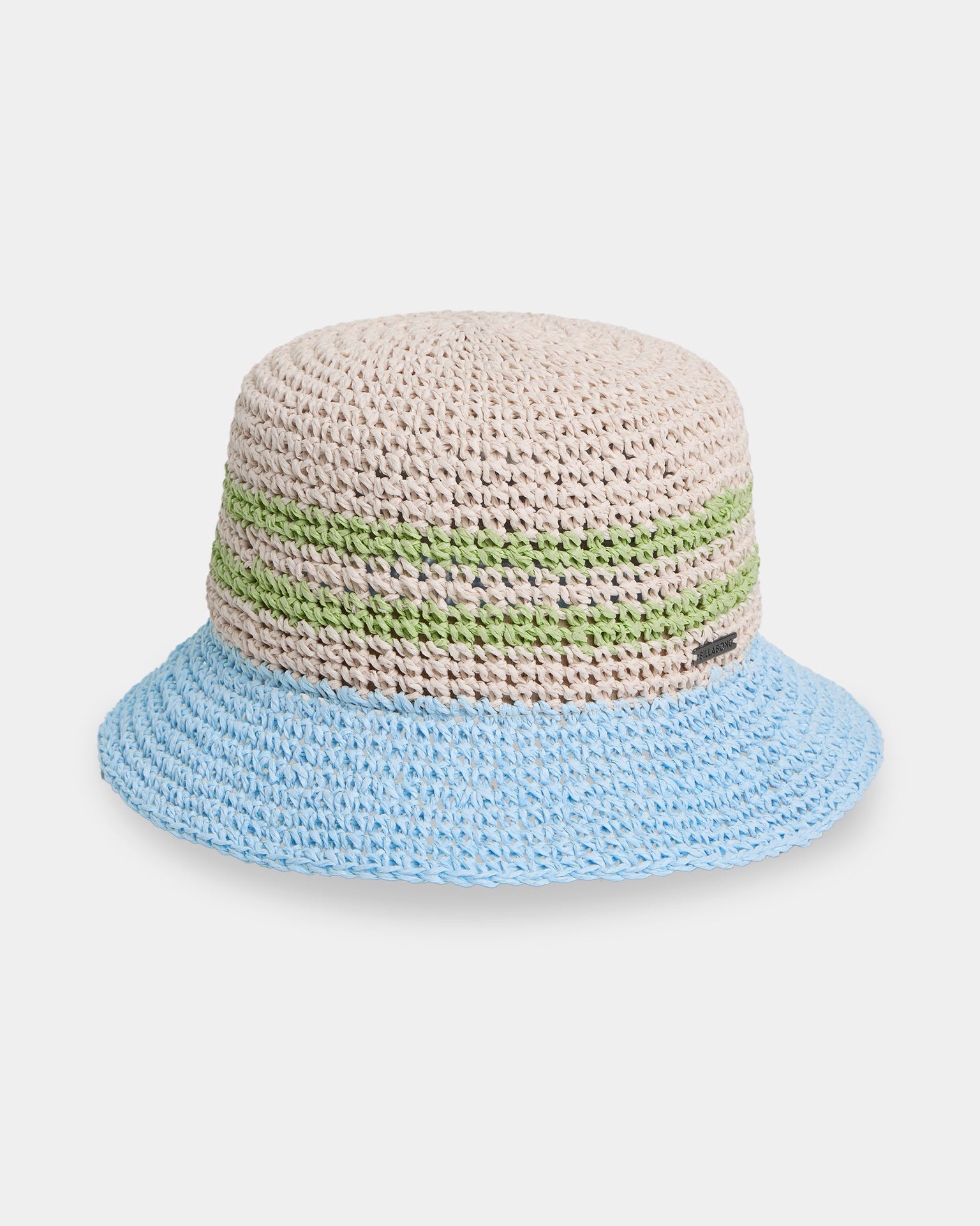 Billabong | Ladies Beach Club Straw Bucket Hat. Multi