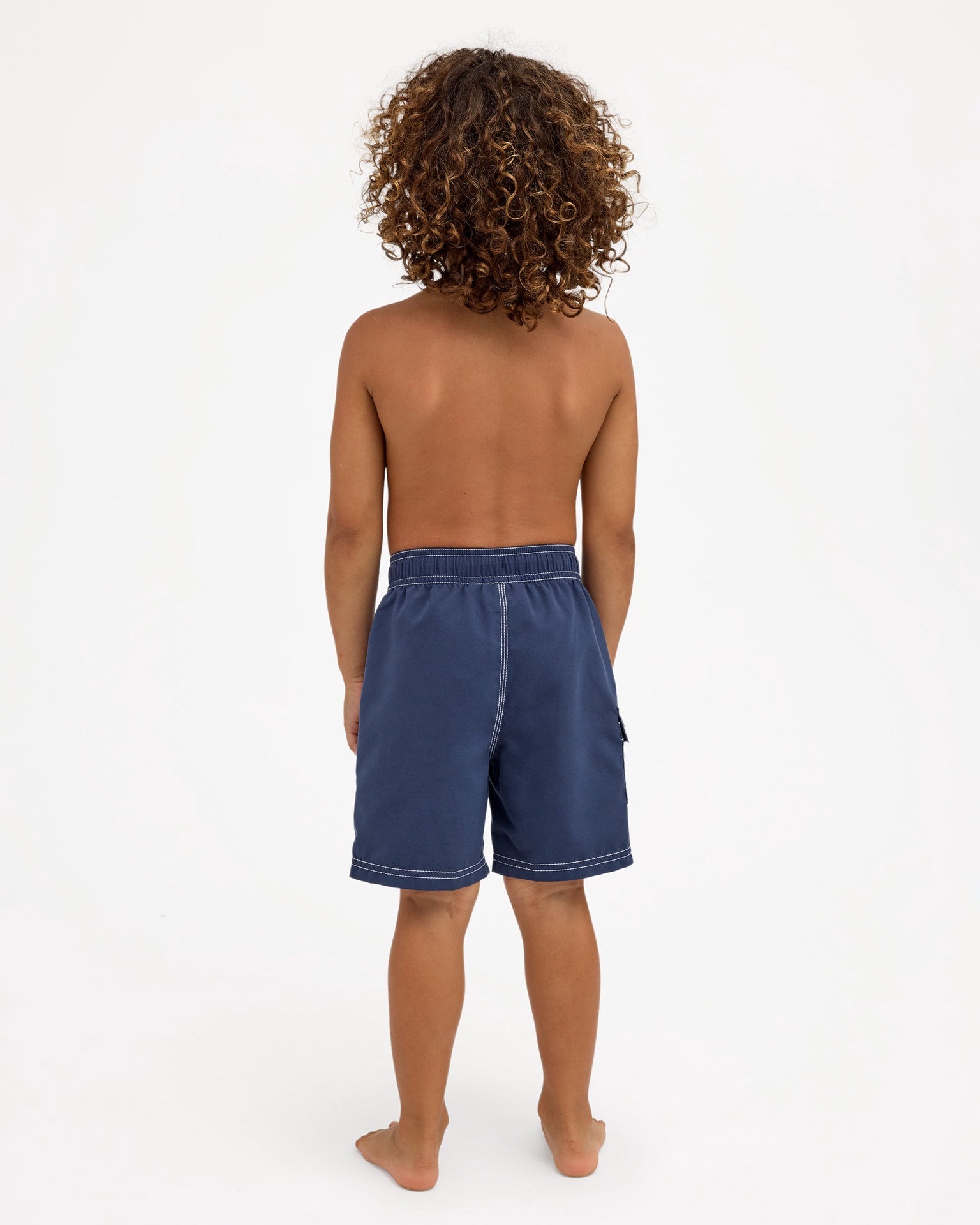 Billabong | Boys Throw On 13" Boardshorts. Dusty Indigo