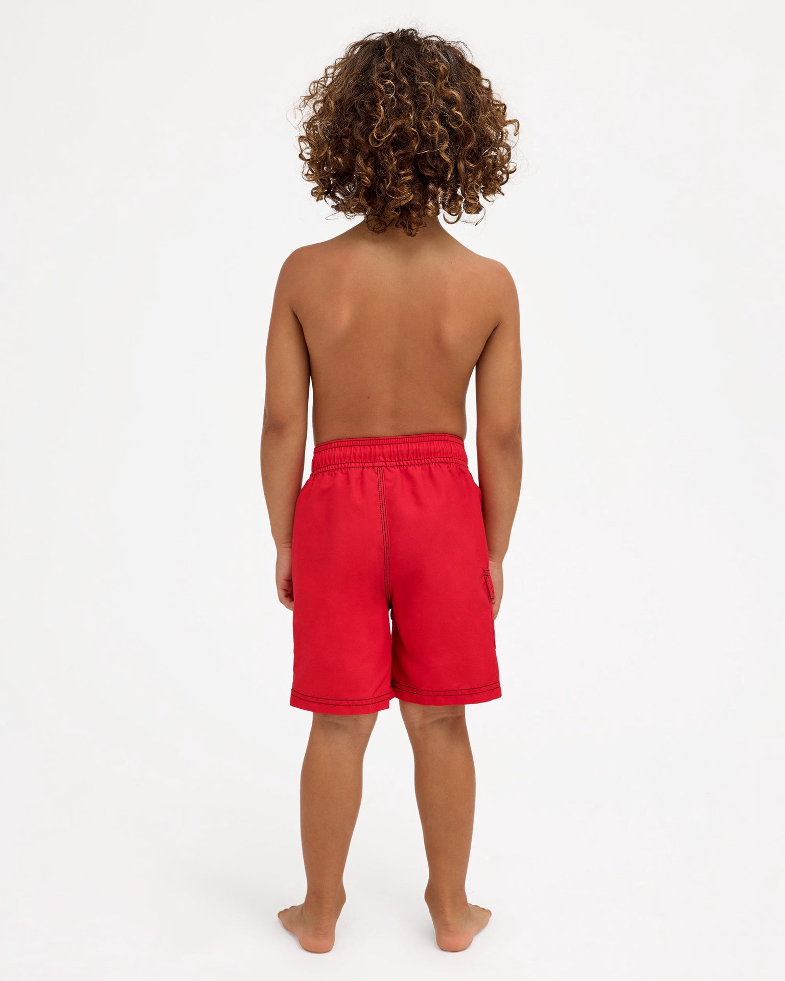 Billabong | Boys Throw On 13" Boardshorts. Core Red