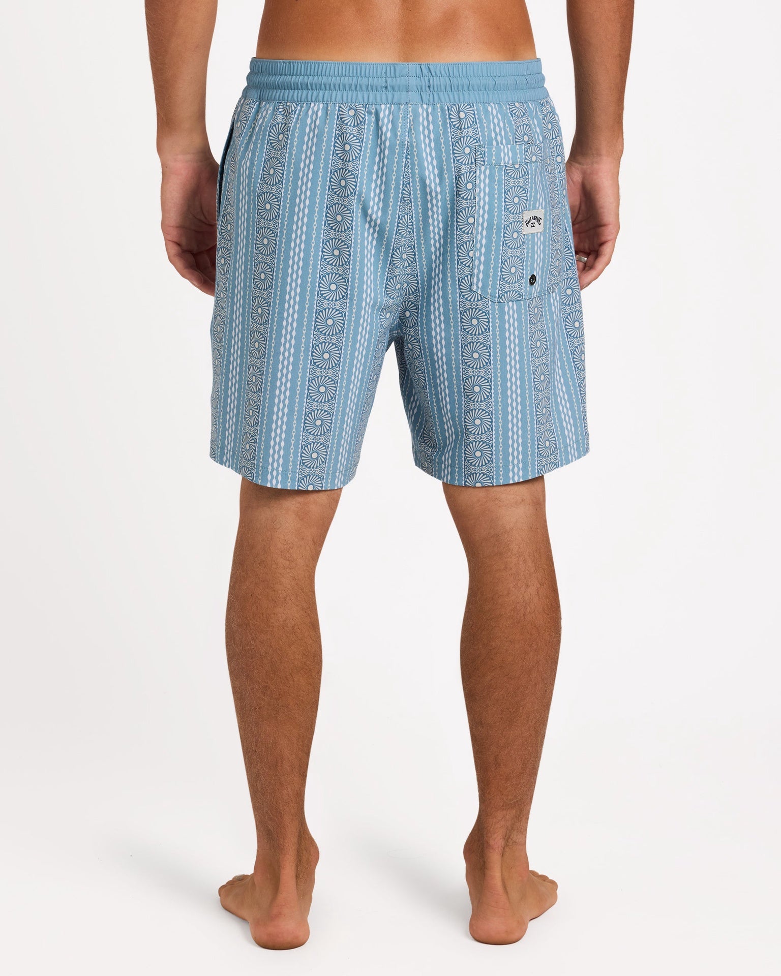 Billabong | Sundays Layback 18" Boardshorts. Blue Horizon