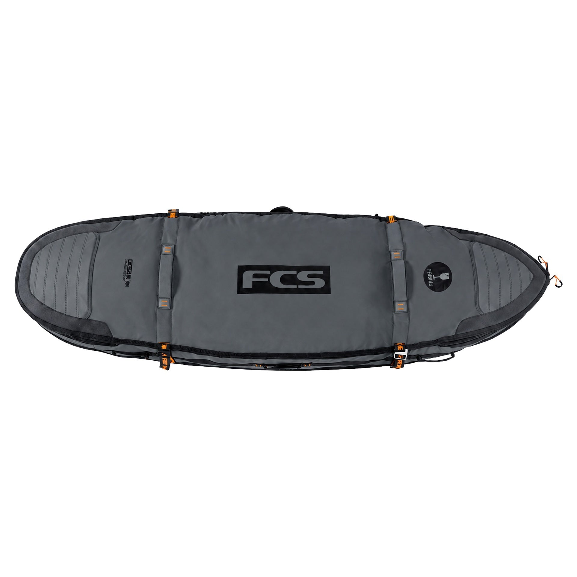 FCS | 6'3" GO-Light Travel 3 Shortboard / Fish Triple Surfboard Cover