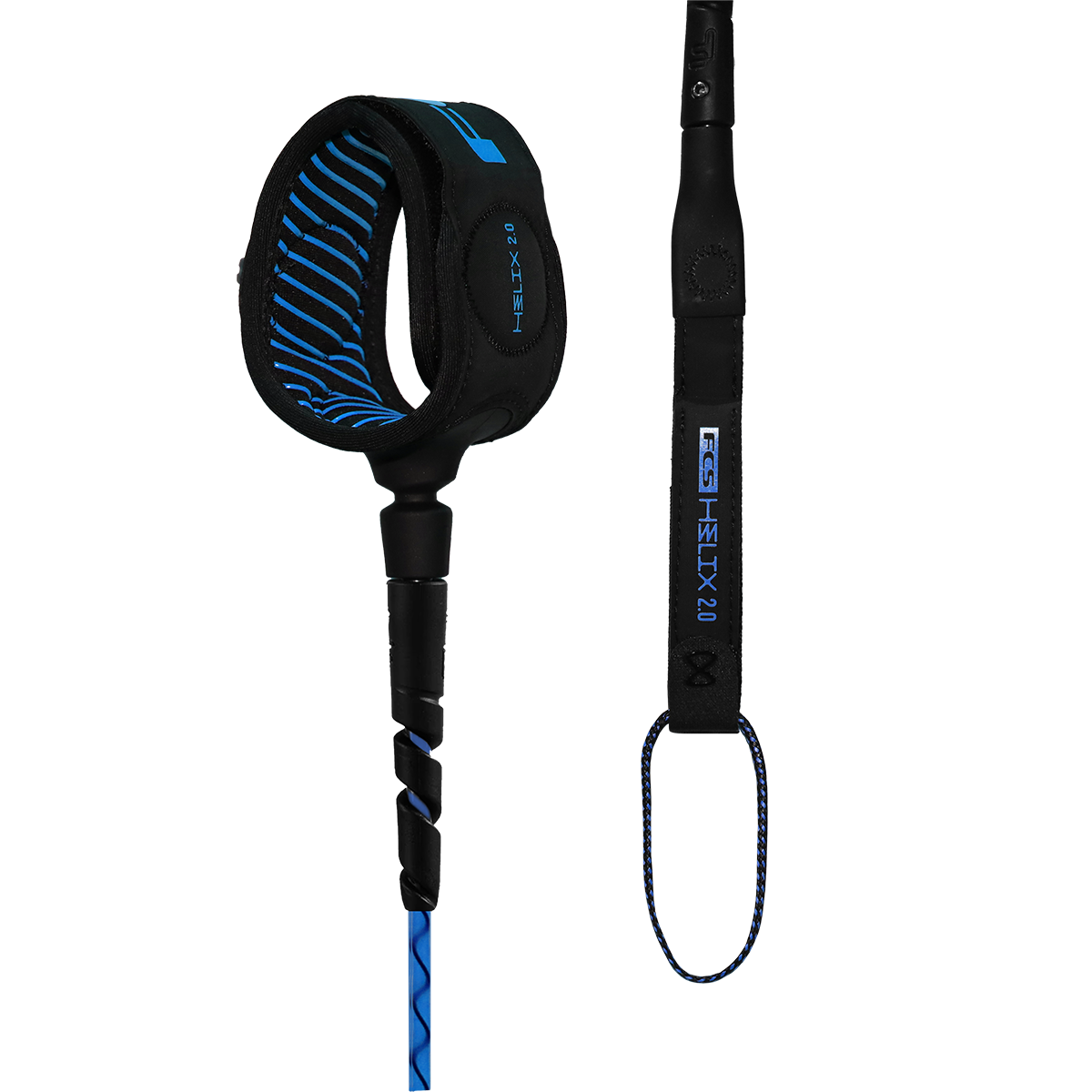 FCS | Helix 2.0 All Round Surf Leash. 7'0" x 6.5mm