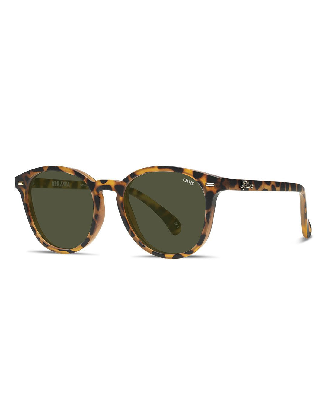LIIVE | Berawa Sunglasses. Matt Tortoise/Polarised