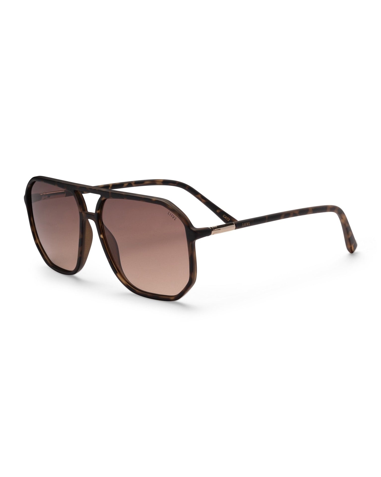 LIIVE | Nia Sunglasses. Matt Black