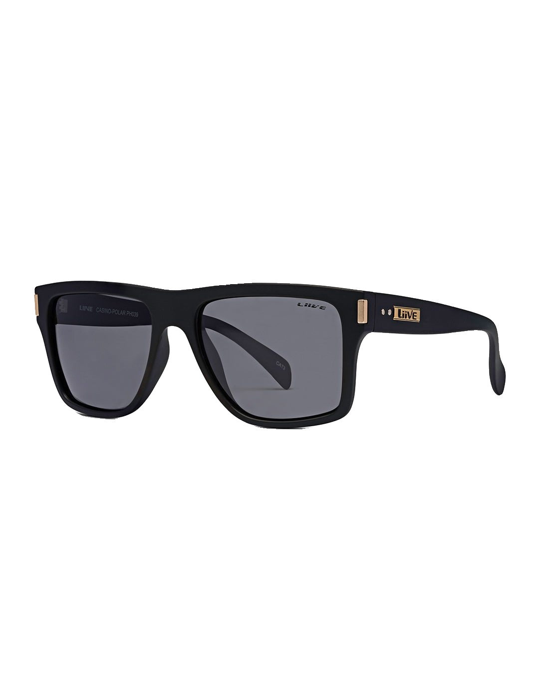 LIIVE | Casino Sunglasses. Polarised / Matt Black