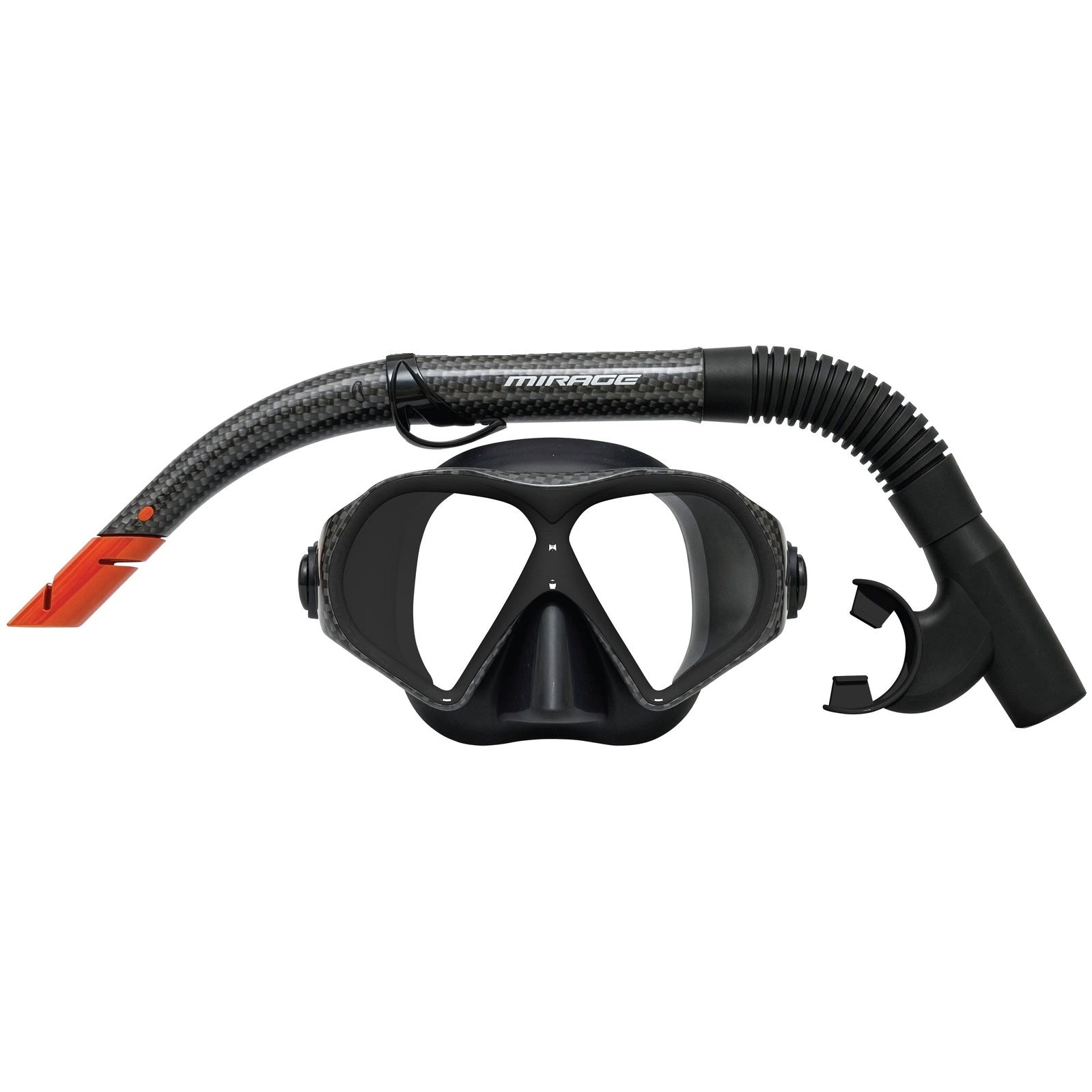 Mirage | Carbon Silicone Mask and Snorkel Set 79