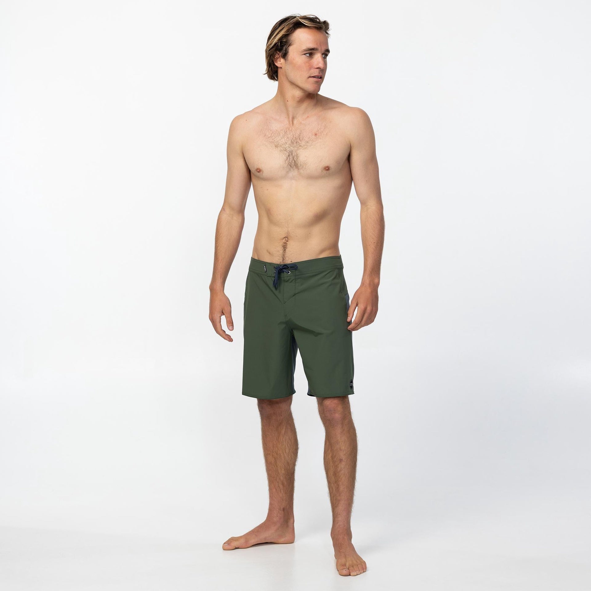 O'Neill | Hyperfreak Tech TRVLR Enduro 19" Boardshort. Dark Olive