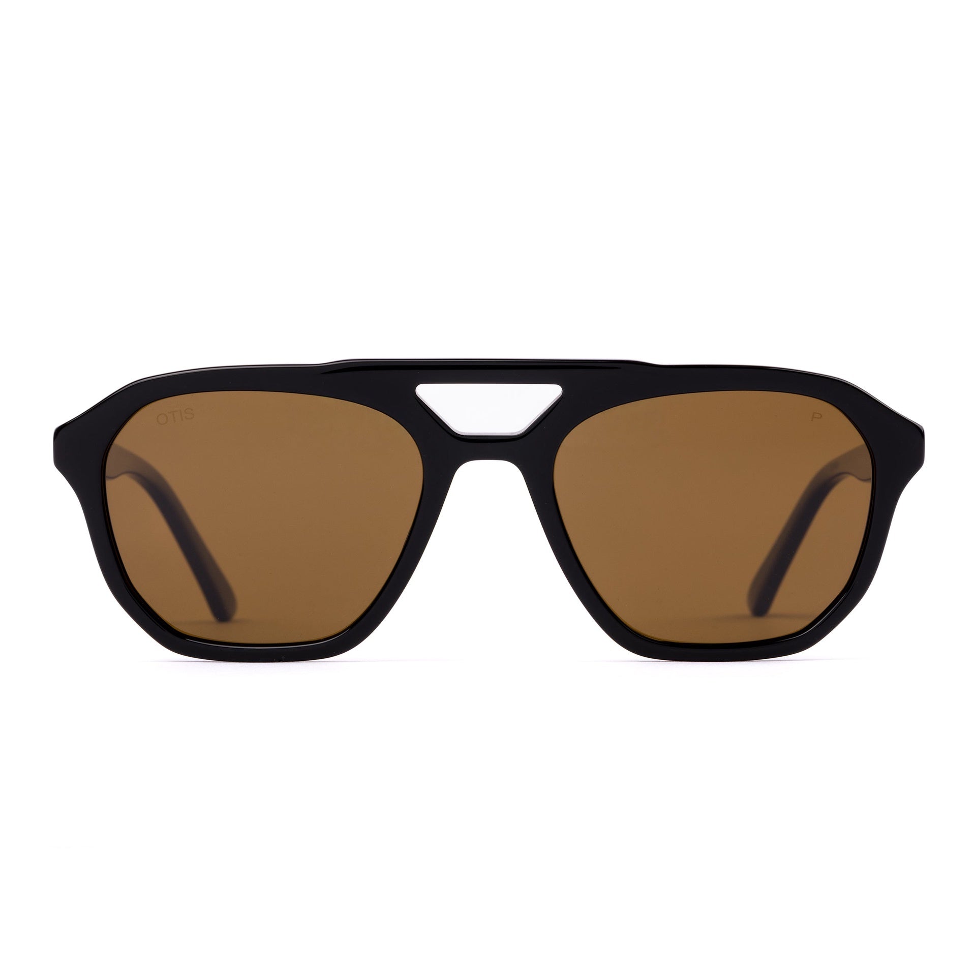 Otis | Desert Raven Sunglasses. Eco Black / Brown Polar
