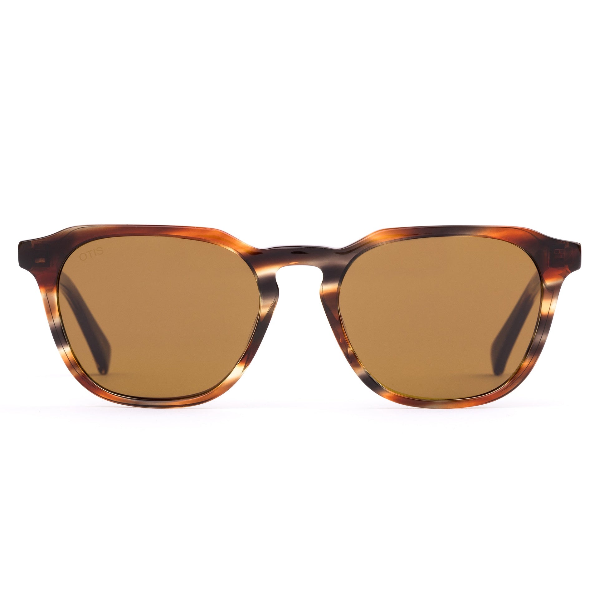 Otis | Divide Sunglasses. Eco Matte Dark Tort / Brown Polar