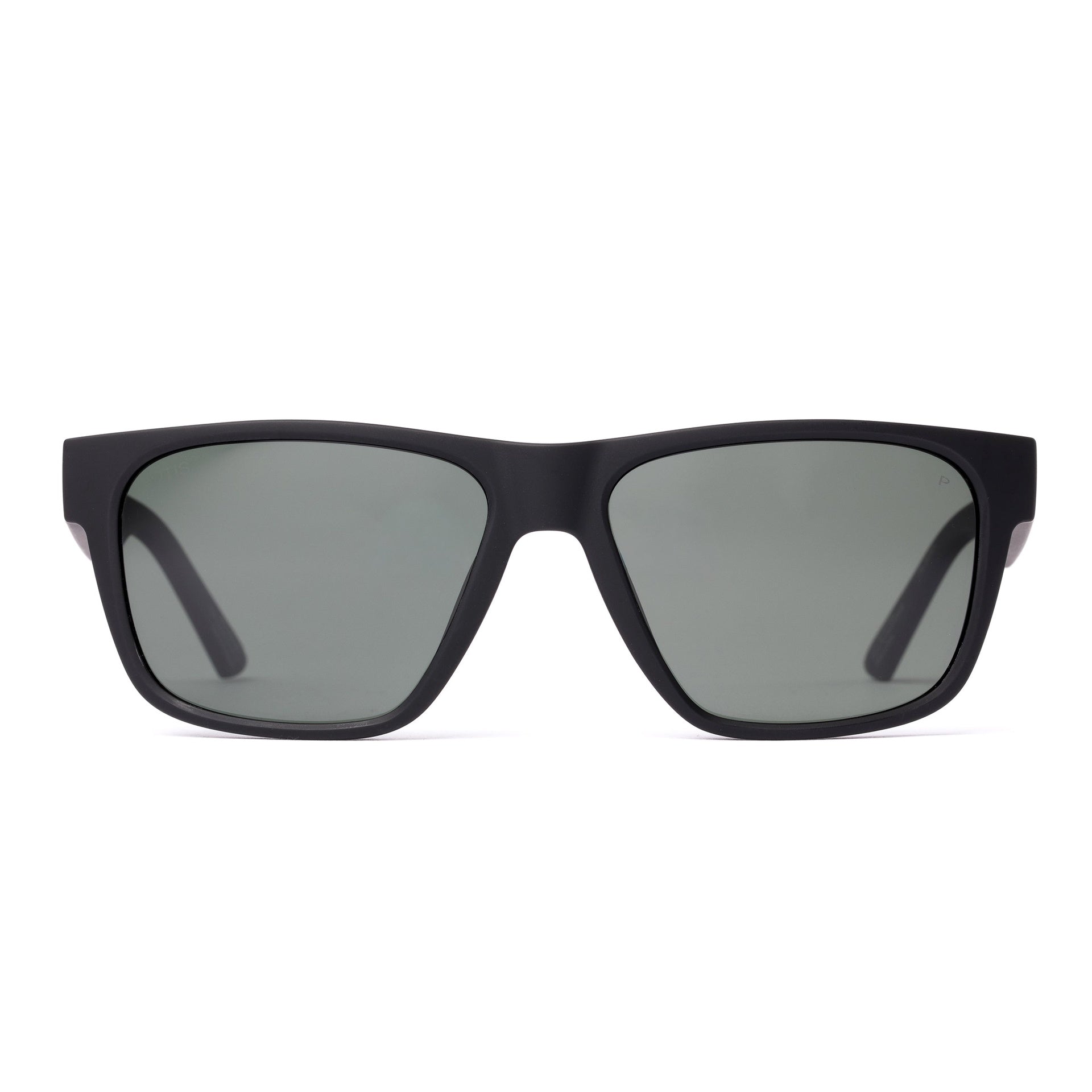 Otis | High Tide Sunglasses. Matte Black / Grey Polar