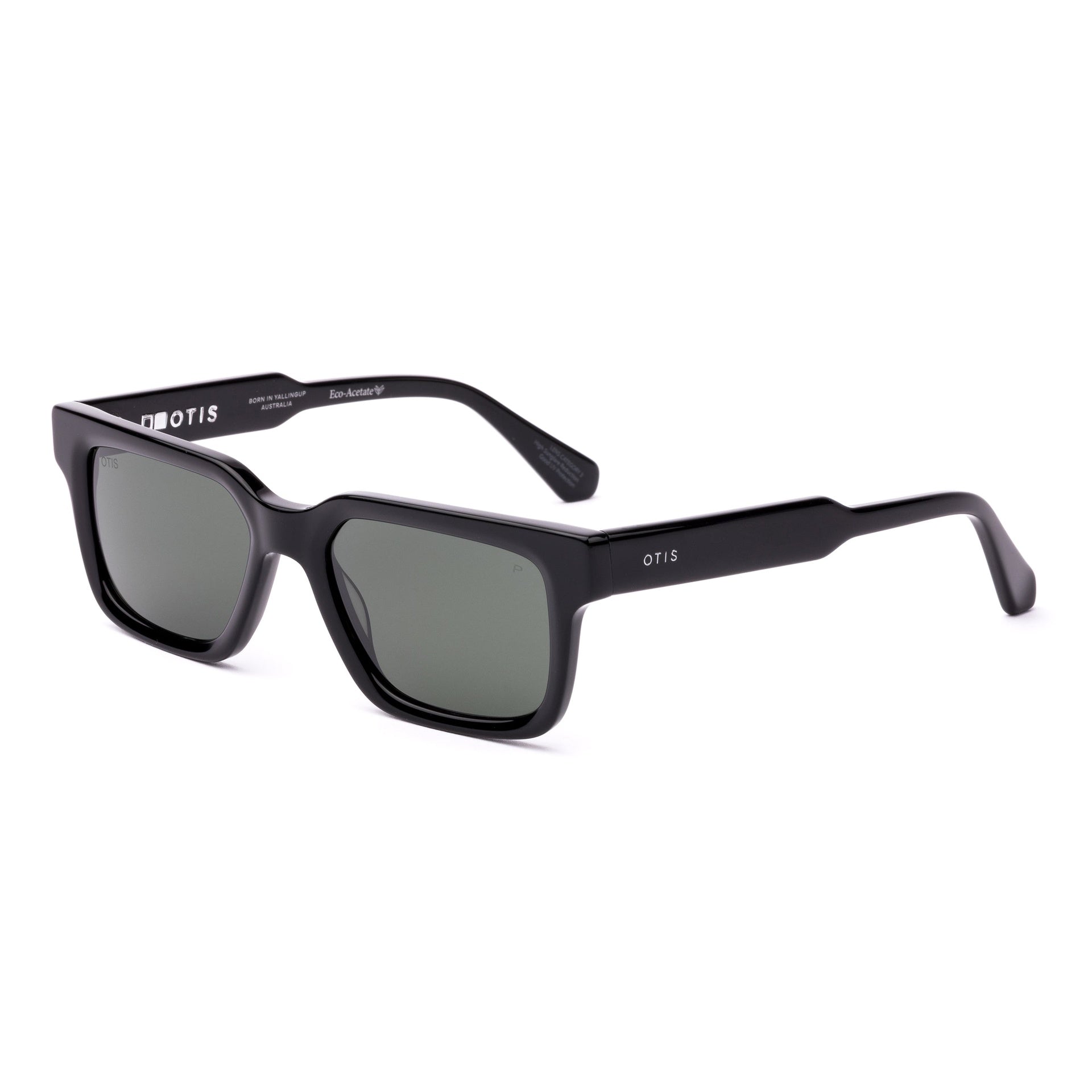 Otis | Outbound Sunglasses. Eco Black / Grey Polar