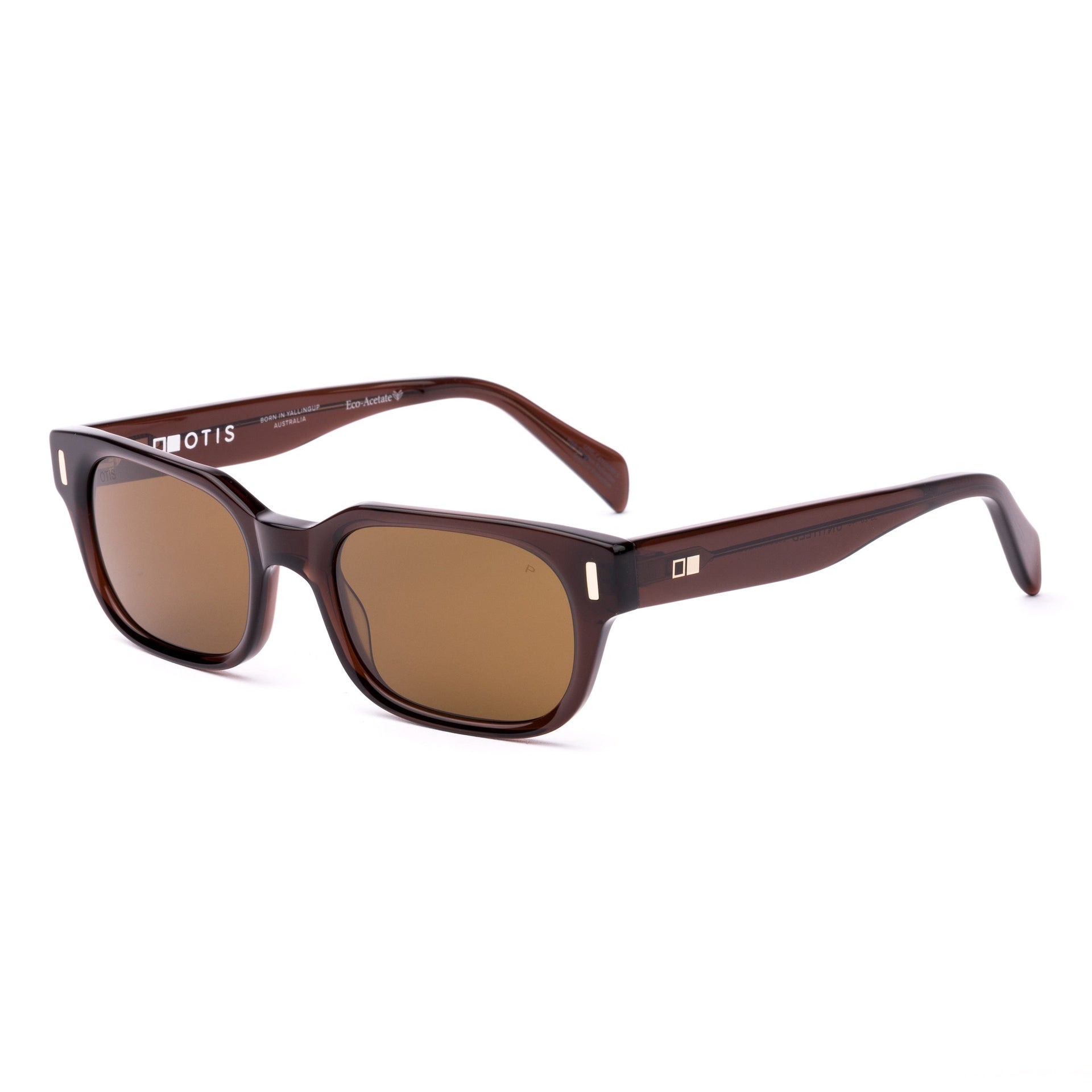 Otis | Untitled Sunglasses. Eco Crystal Copper / Brown Polar