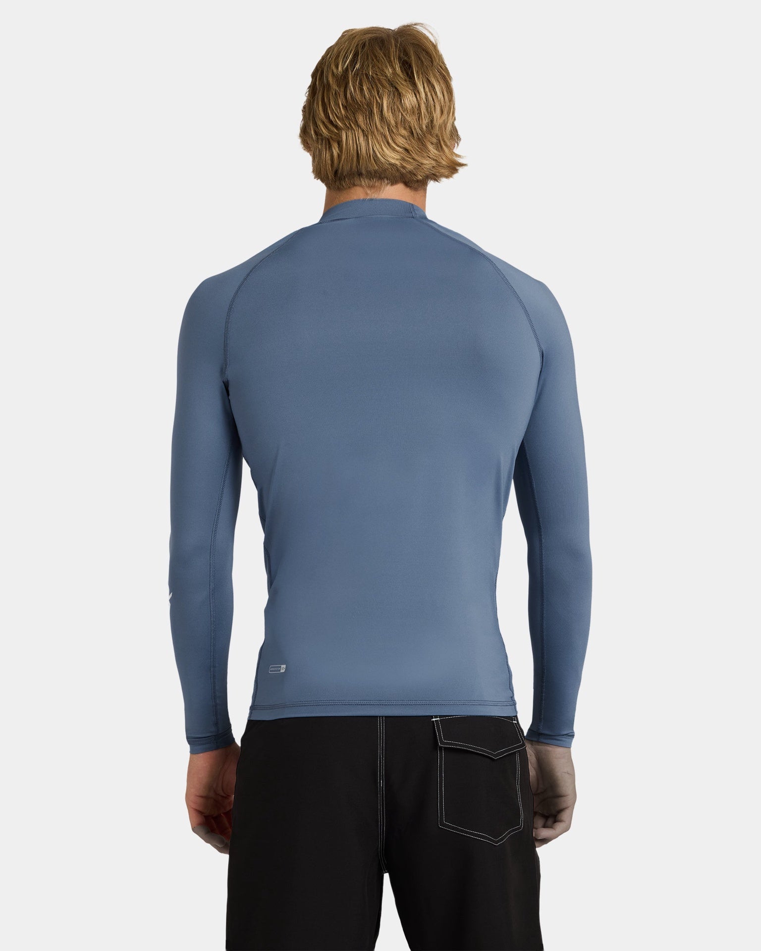 Quiksilver | All Time 50+ UPF Long Sleeve Rashguard. China Blue