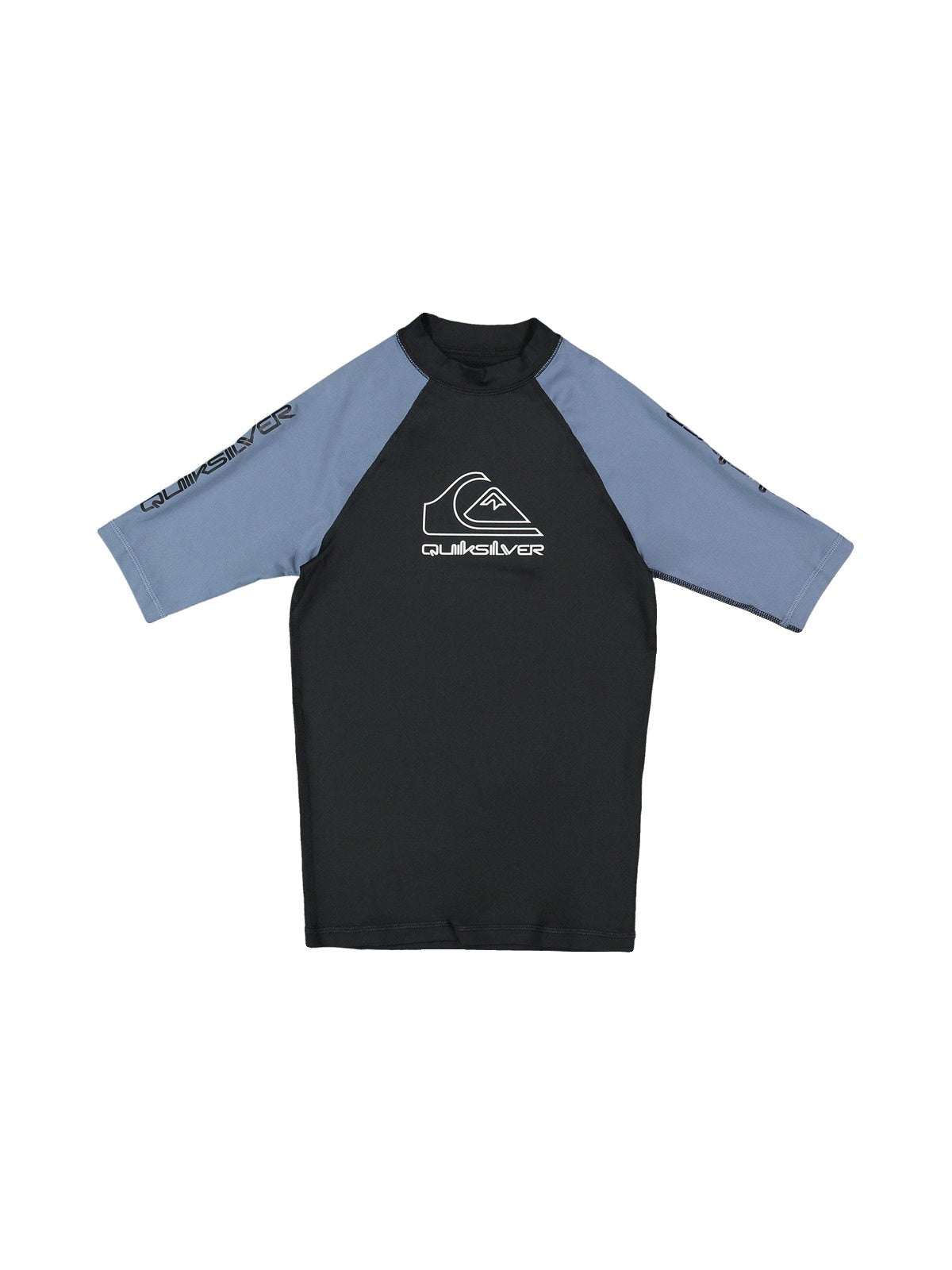 Quiksilver | Boys On Tour Short Sleeve UPF 50+ Rashguard. China Blue