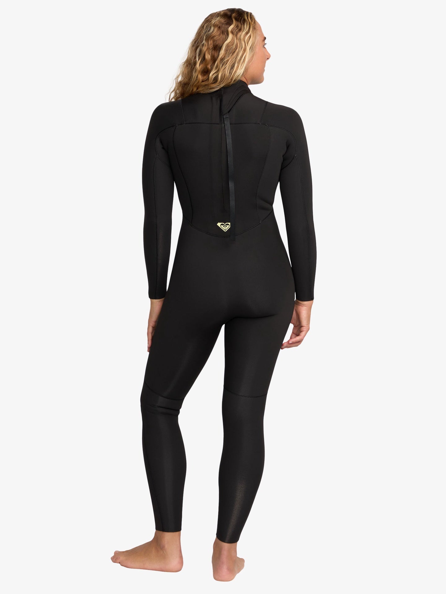 Roxy | Ladies Prologue 3/2mm Back Zip Long Sleeve Steamer Wetsuit. Black