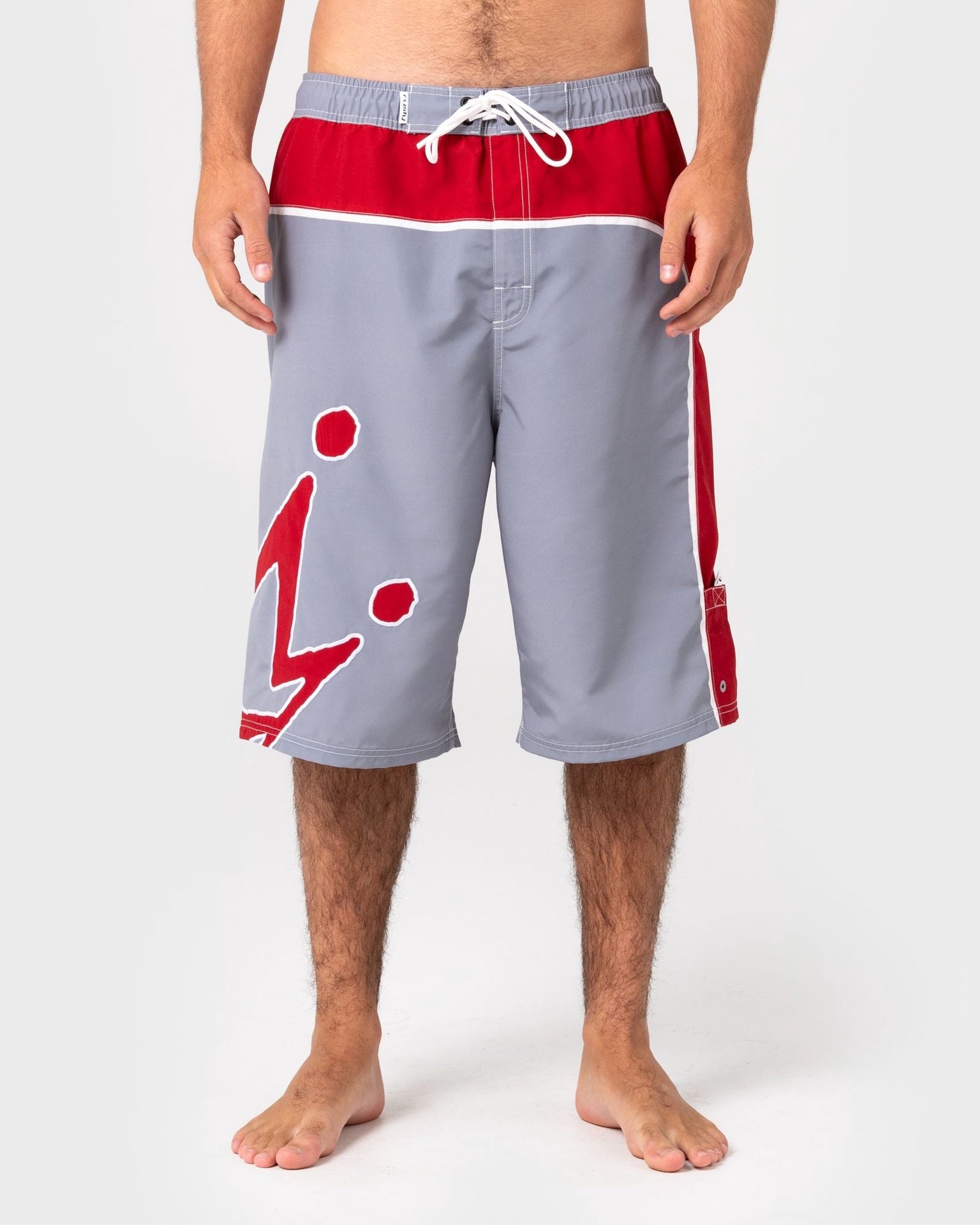 Rusty | Downshift 25" Boardshort. Stone Grey