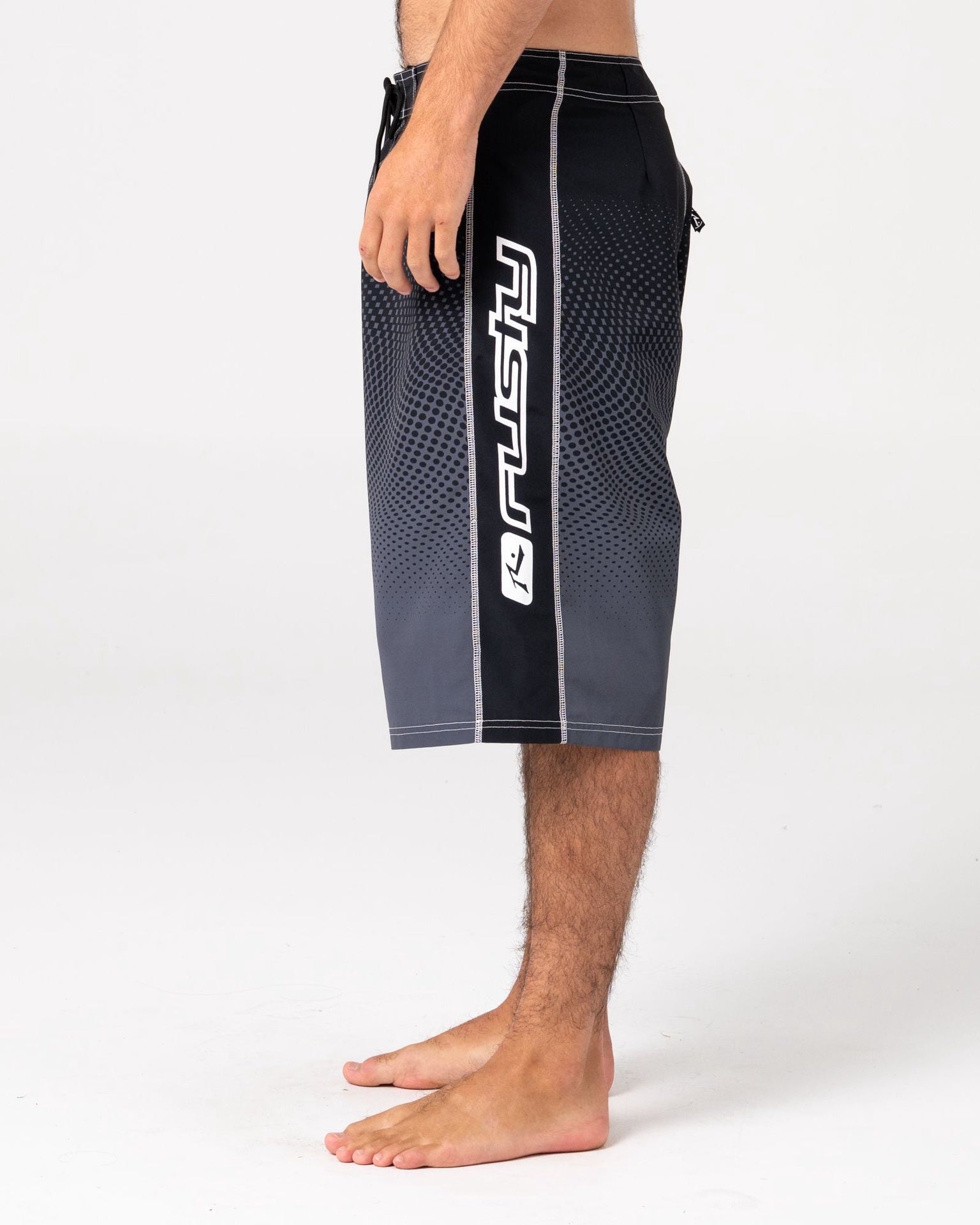 Rusty |  Dutty 25" Baggy Fit Boardshort. Steel