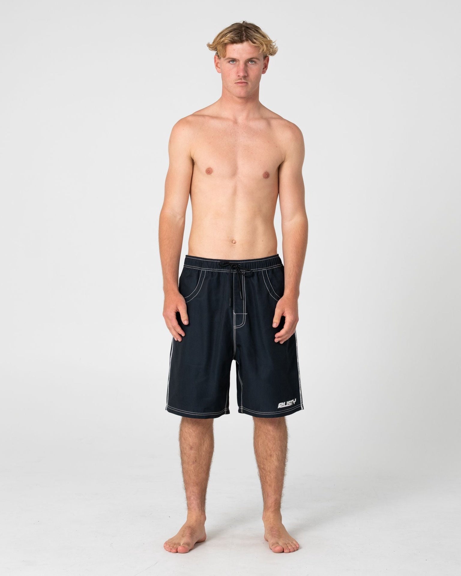 Rusty | Flip Daddy Boardshort. Black 4