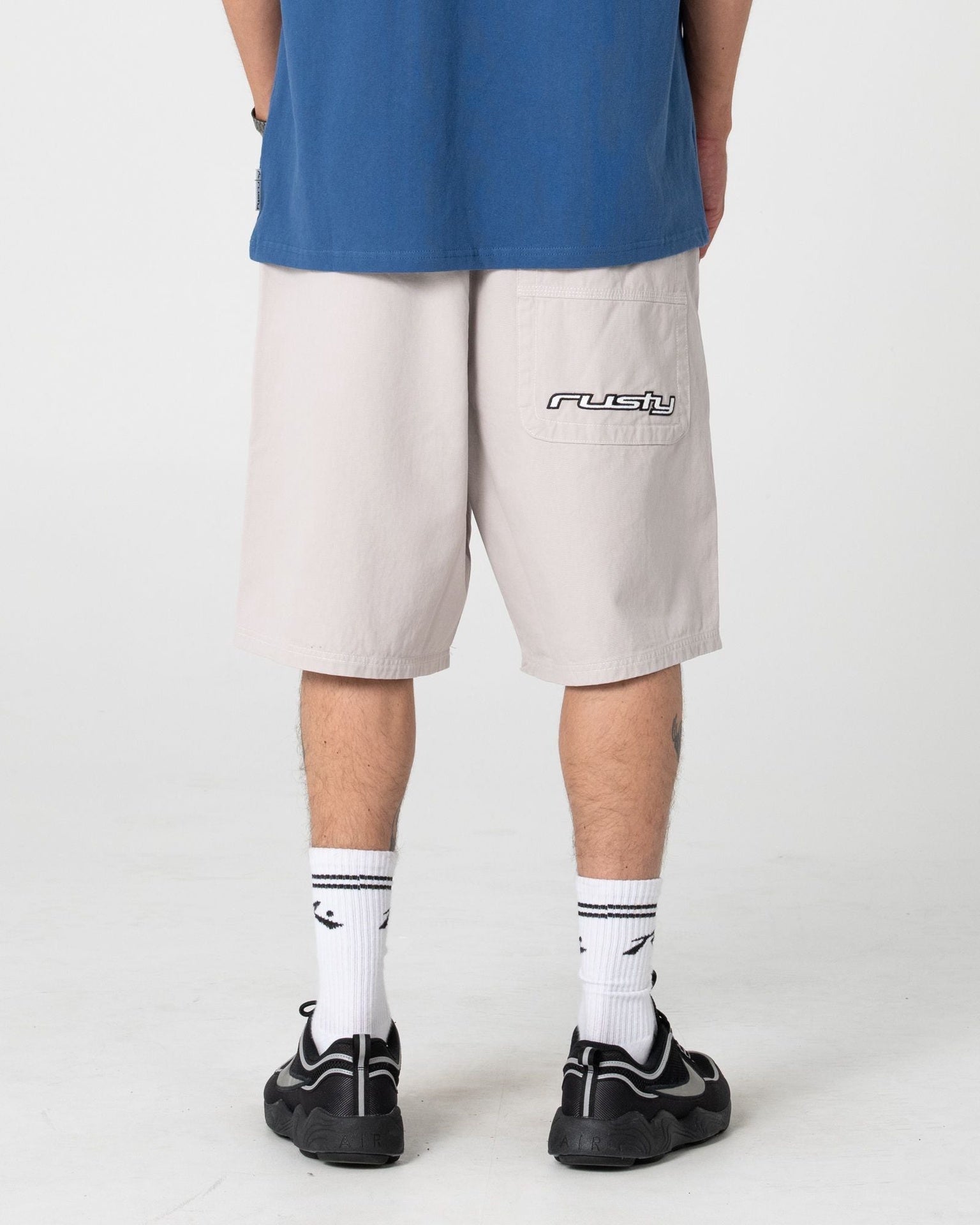 Rusty | Flip Daddy Elastic Baggy Short. Stone