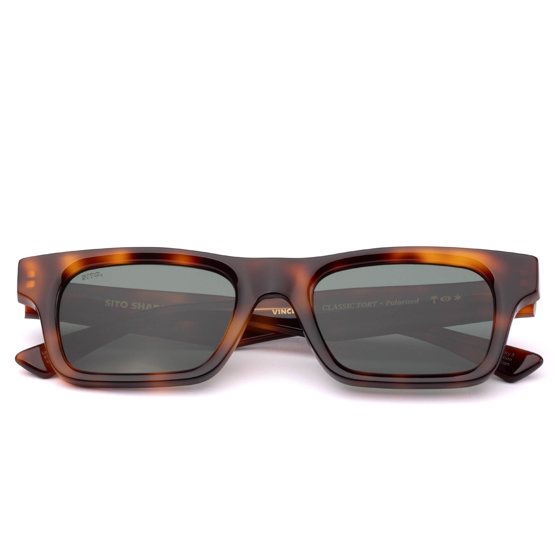 Sito | Vincent Sunglasses. Classic Tort / Slate Polar