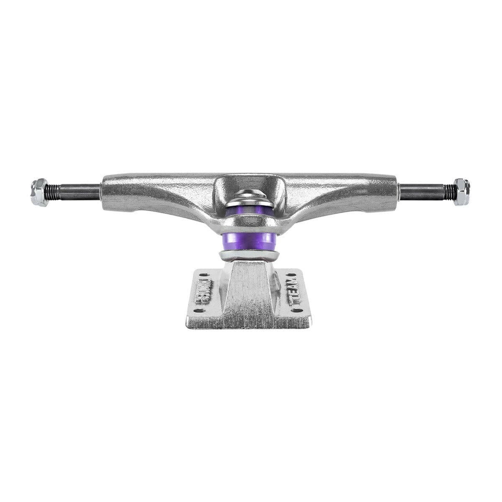 Thunder | Inverted Hi 148 Skateboard Trucks. Polished Silver