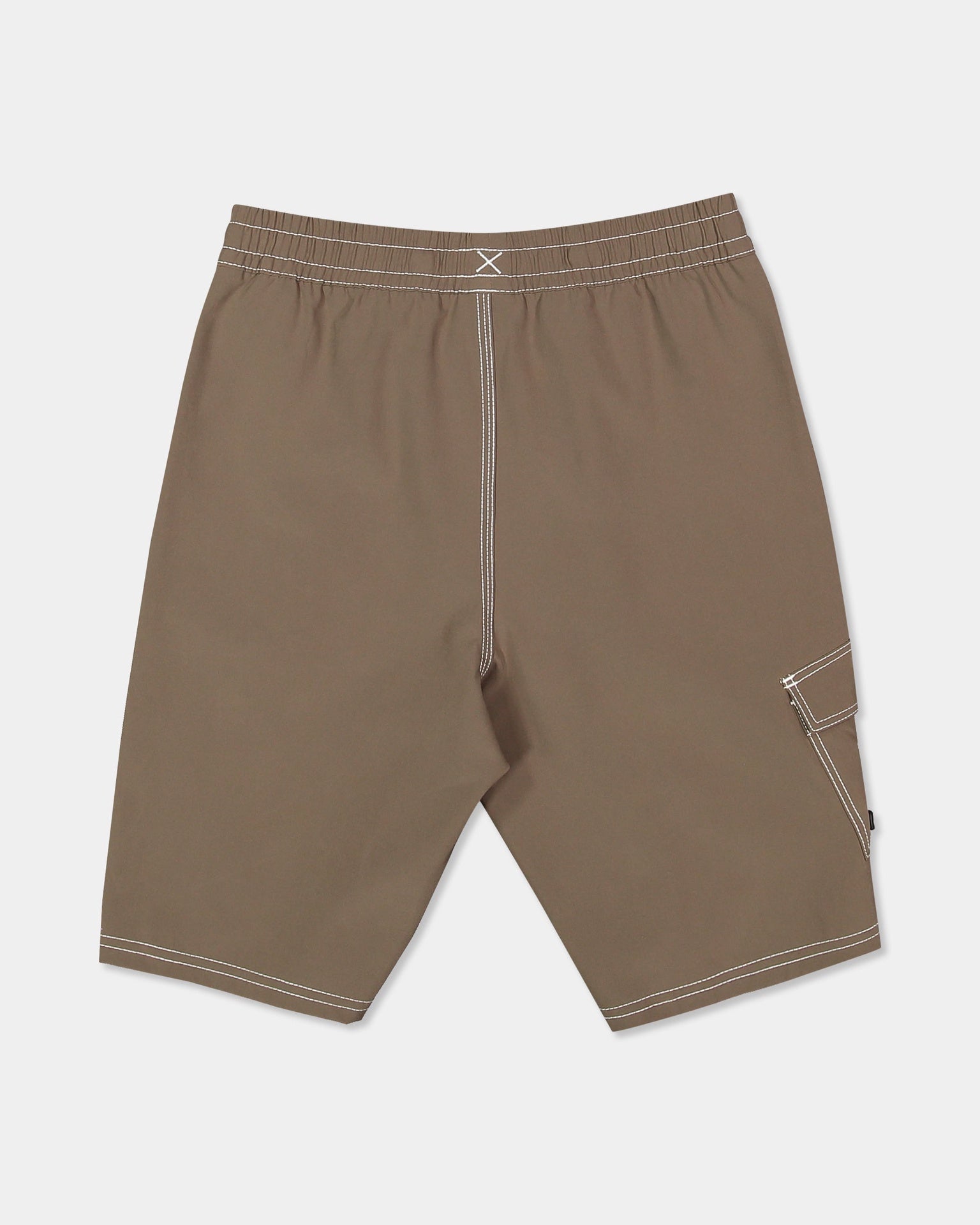 Quiksilver | Boys Exhibit Surfsilk 18" Volley Shorts. Canteen