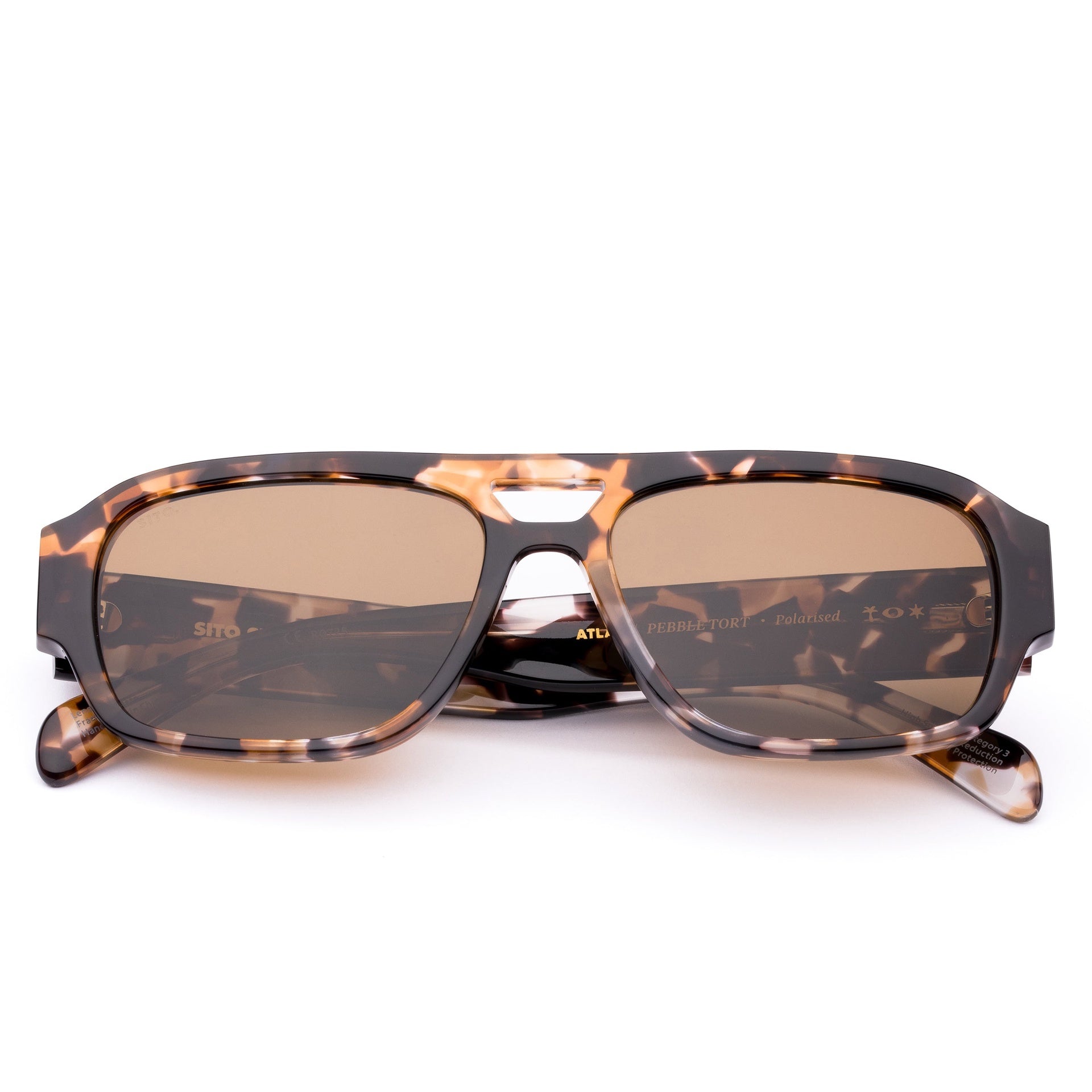 Sito | Atlas Sunglasses. Pebble Tort / Brown Polar
