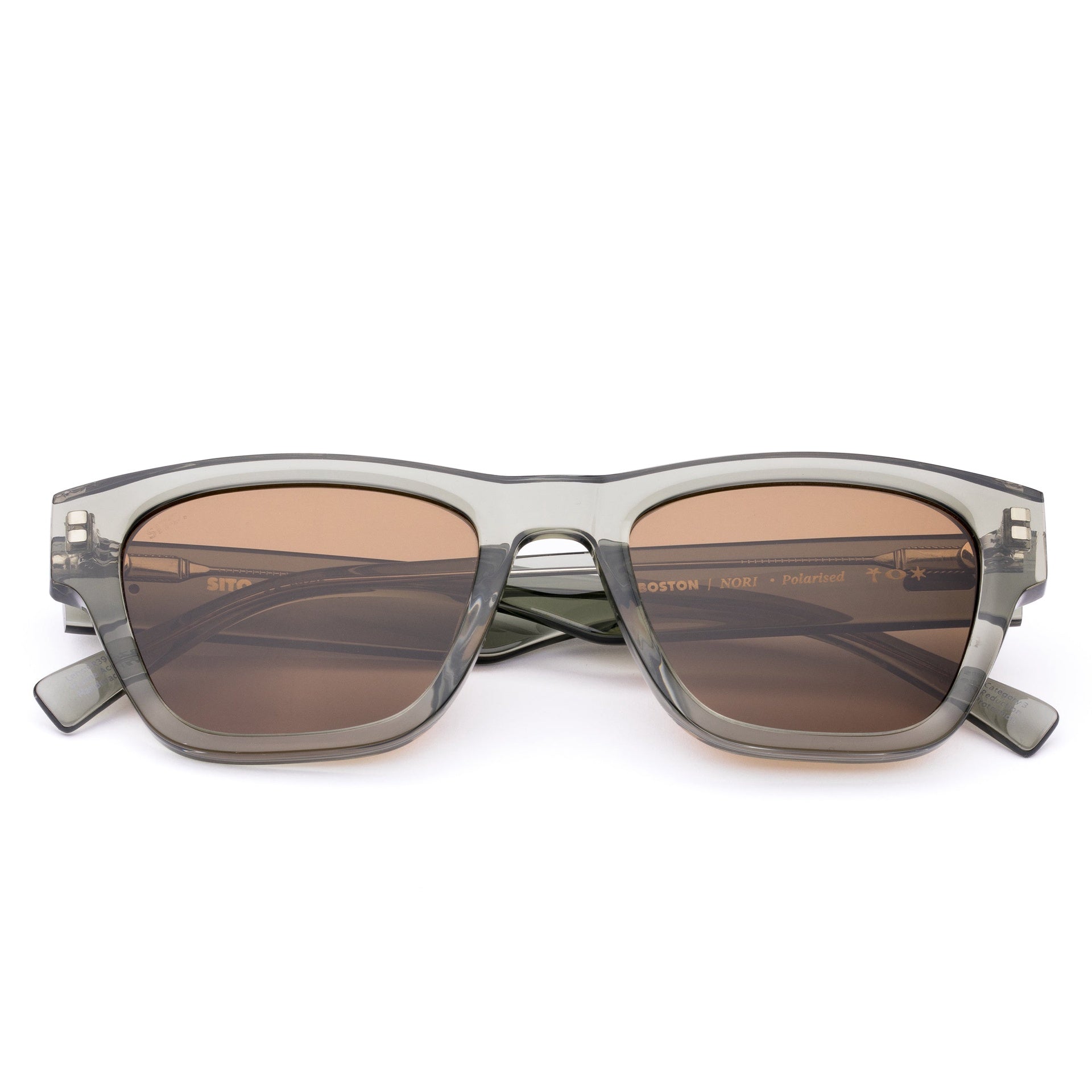 Sito | Boston Sunglasses. Nori / Brown Polar