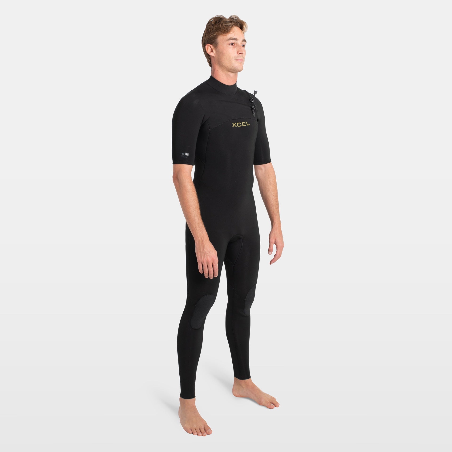 Xcel | Comp 2mm Short Sleeve Full  Steamer Wetsuit. Black