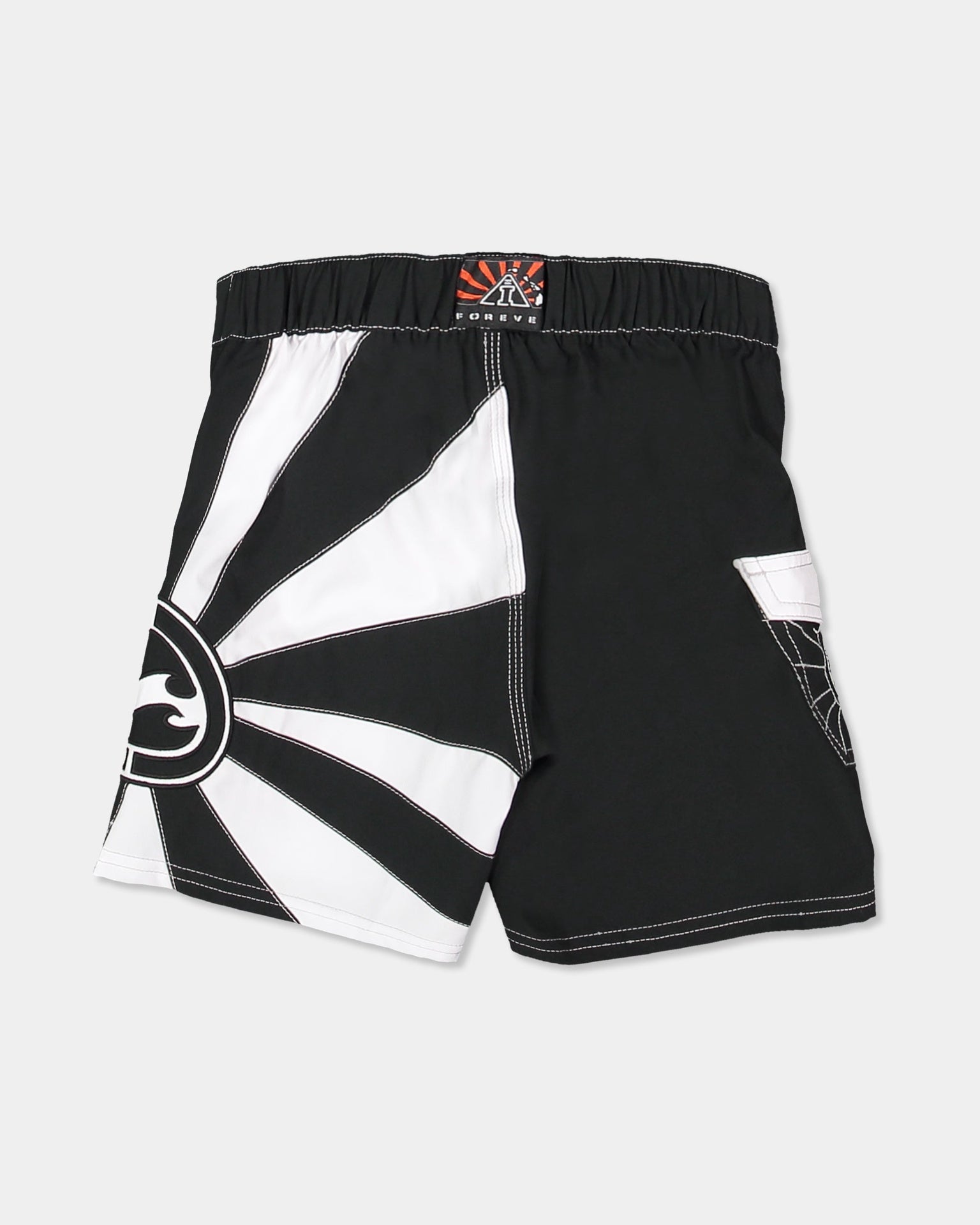 Billabong | Groms A.I. Rising Sun Pro13" Boardshorts. Black/White