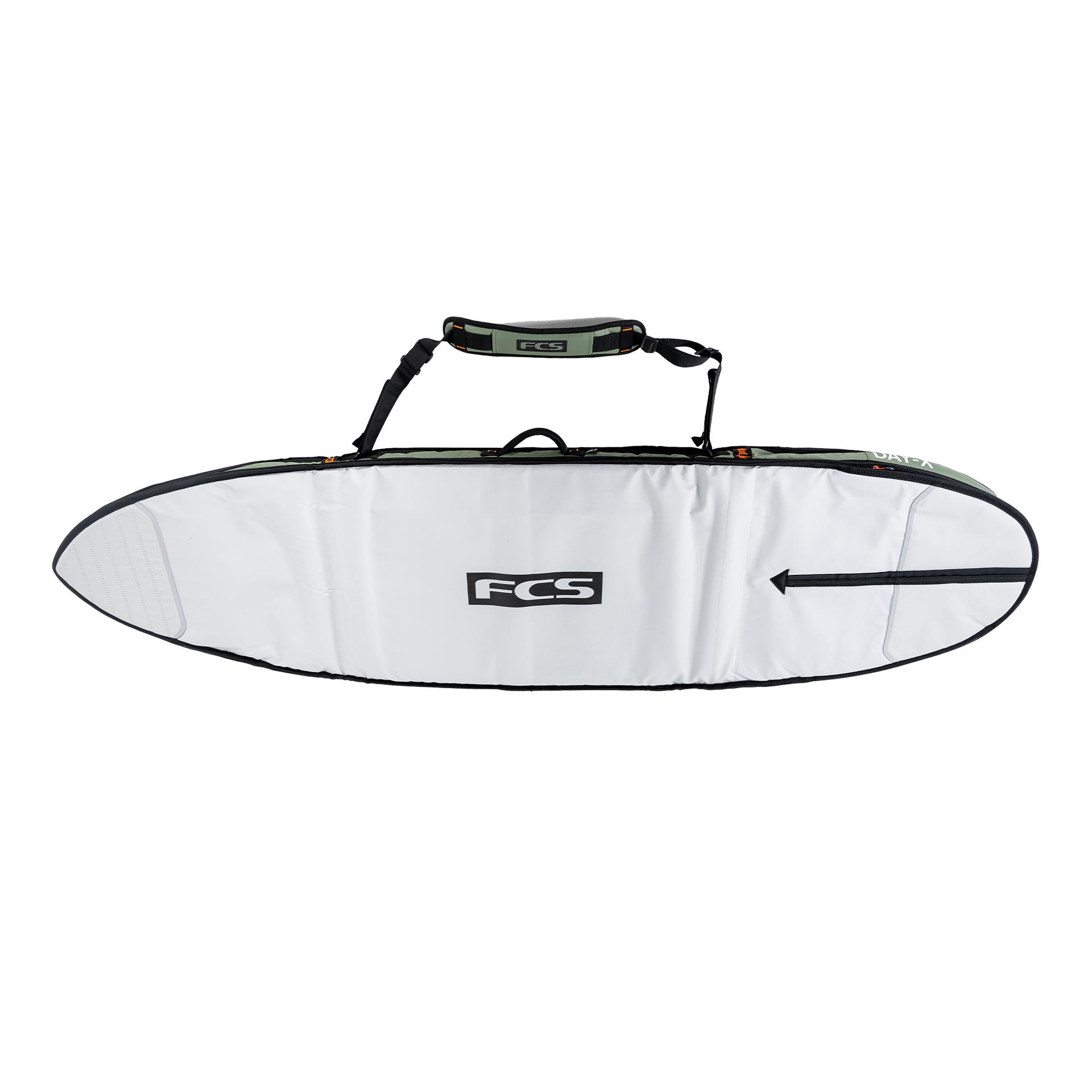 FCS | 6'7" GO-Light Day-X Shortboard / Fish Surfboard Cover