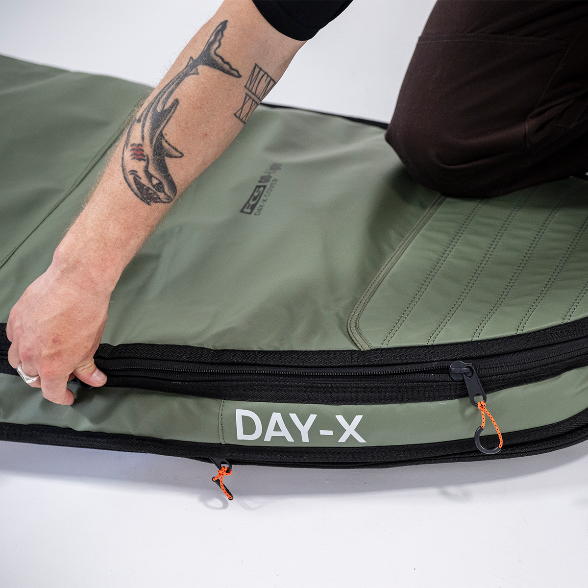 FCS | 6'0" GO-Light Day-X Shortboard / Fish Surfboard Cover