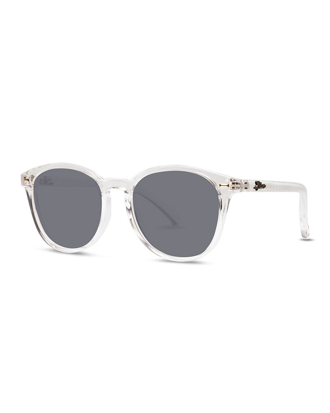 LIIVE | Berawa Sunglasses. Xtal-Crystal Translucent/Smoke