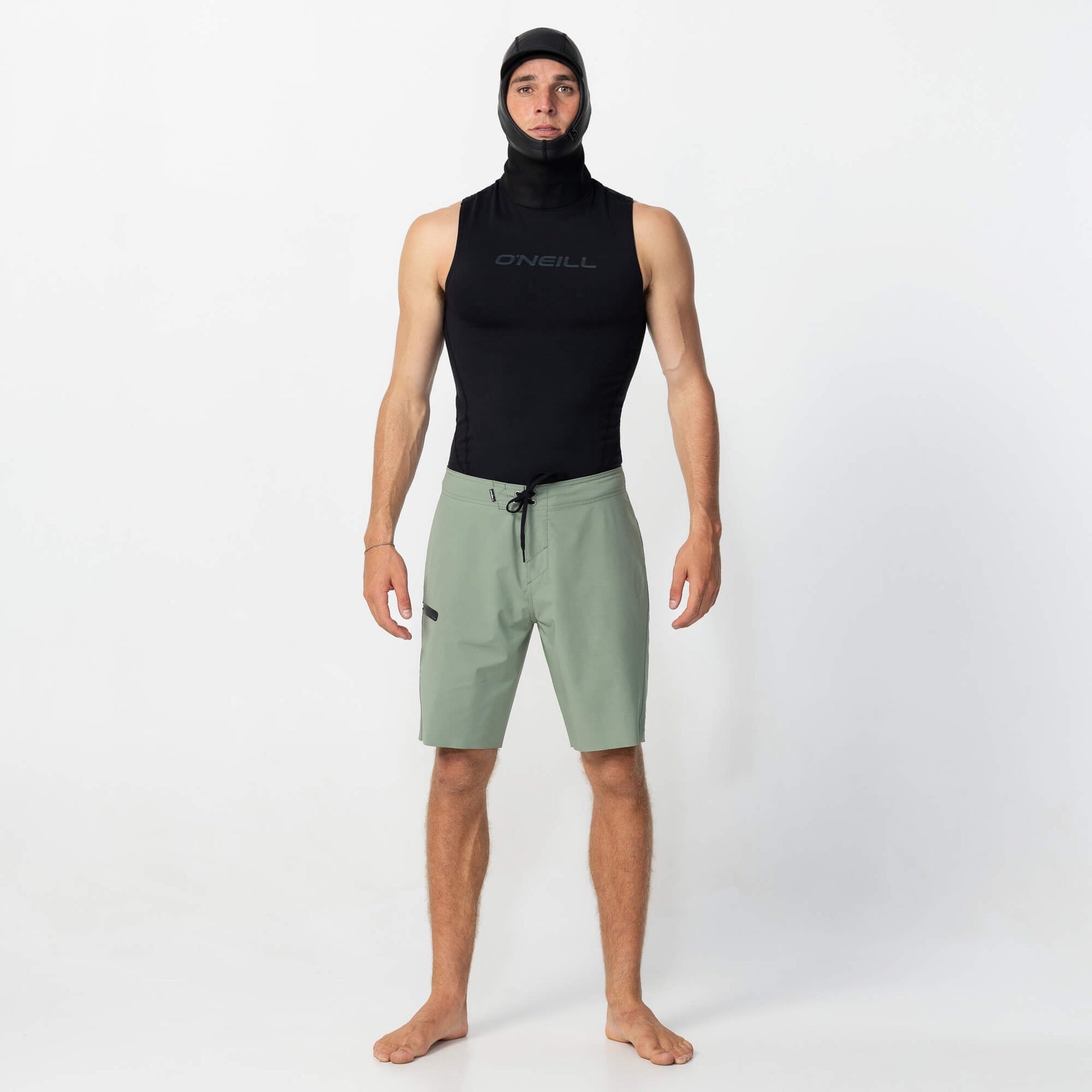 O'Neill | Thermo X Vest with Neo Hood. Black