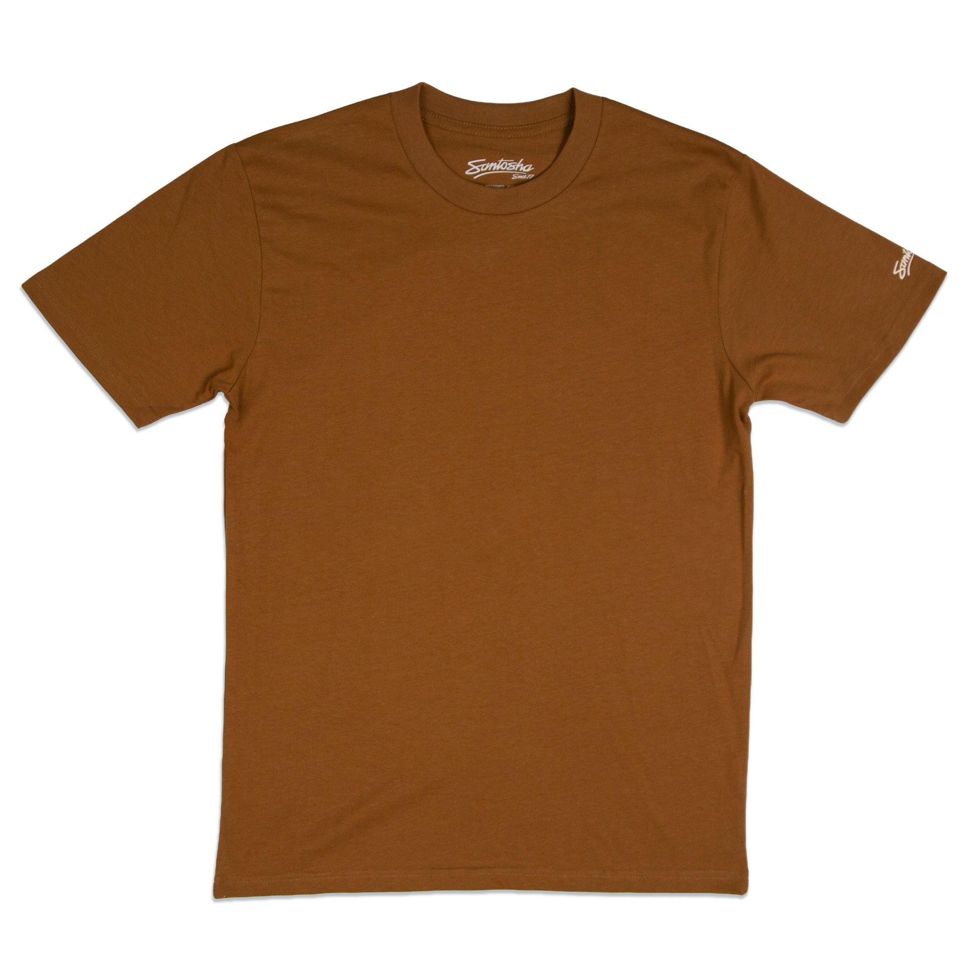 Santosha | Core Arc Classic Short Sleeve Tee. Camel